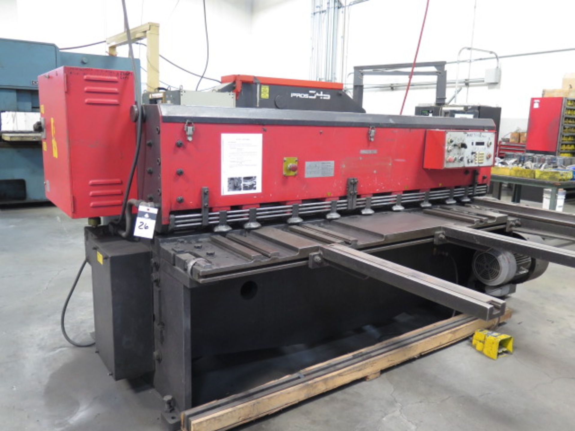 Amada M-2060 ¼” x 78” Power Shear s/n 20600686 w/ Amada Controls and Back Gauging, SOLD AS IS - Image 3 of 14