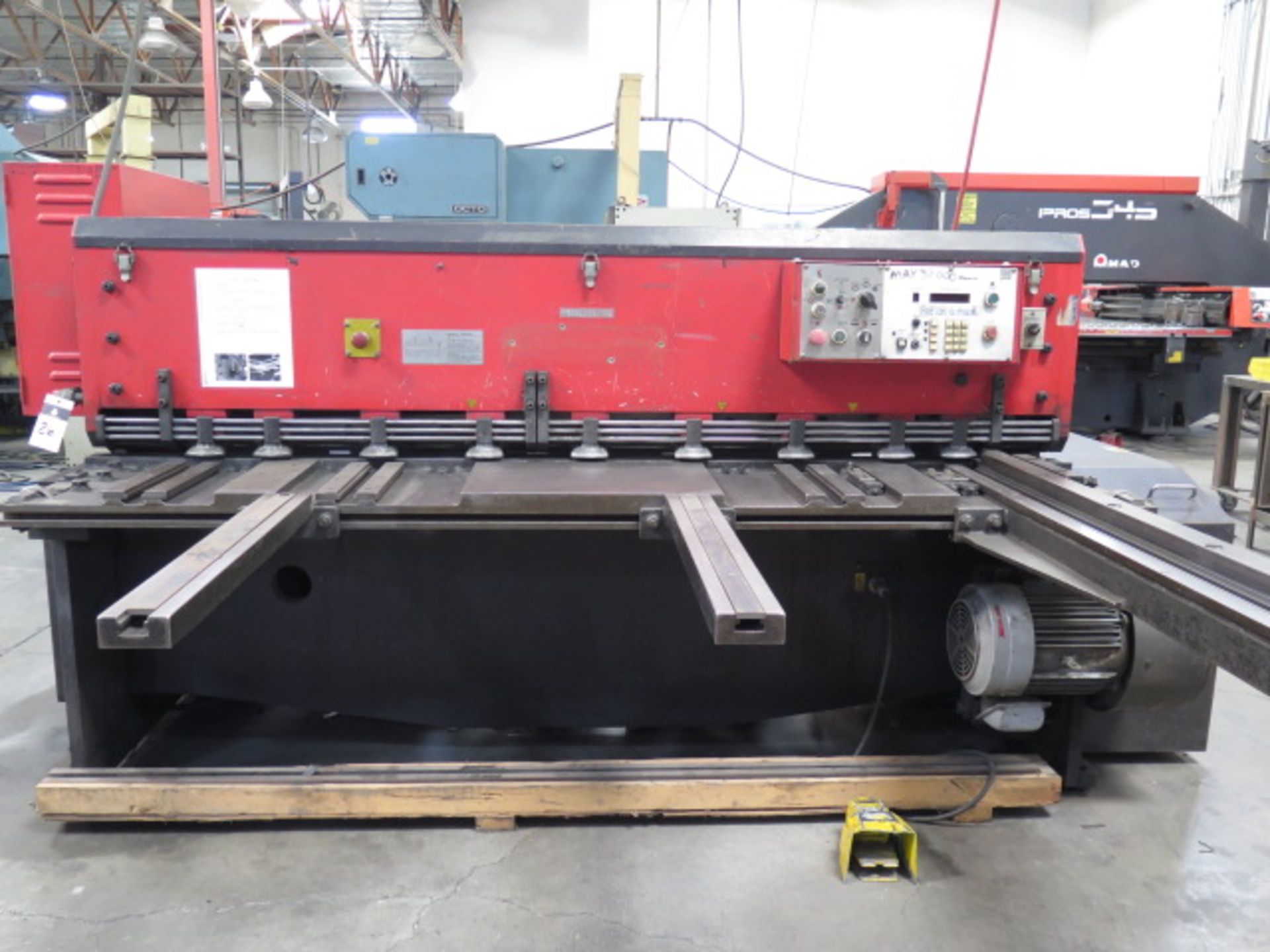 Amada M-2060 ¼” x 78” Power Shear s/n 20600686 w/ Amada Controls and Back Gauging, SOLD AS IS - Image 2 of 14
