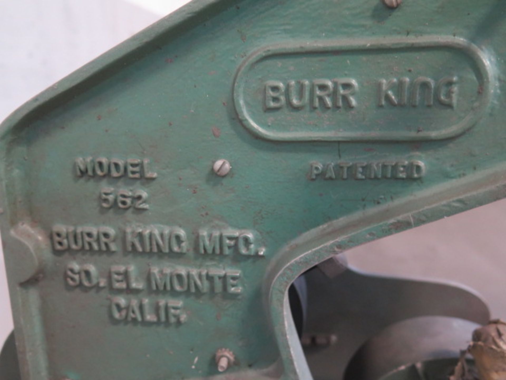 Burr King mdl. 562 1” Pedestal Belt Sander (SOLD AS-IS - NO WARRANTY) - Image 5 of 5