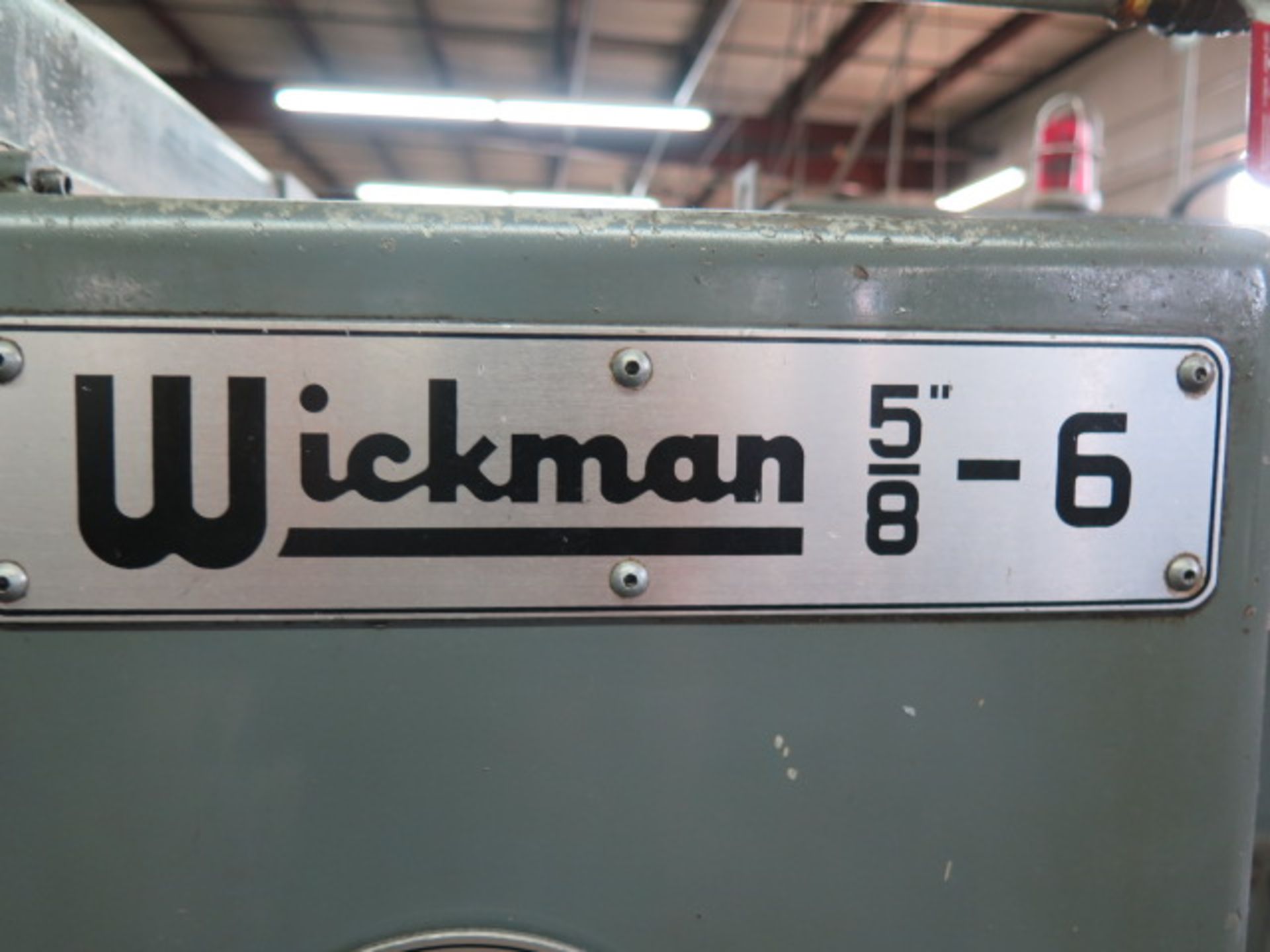 Wickman 5/8”-6 6-Turret Automatic Screw Machine w/ Bar Feed, Chip Auger Coolant (SOLD AS-IS - NO - Image 13 of 18