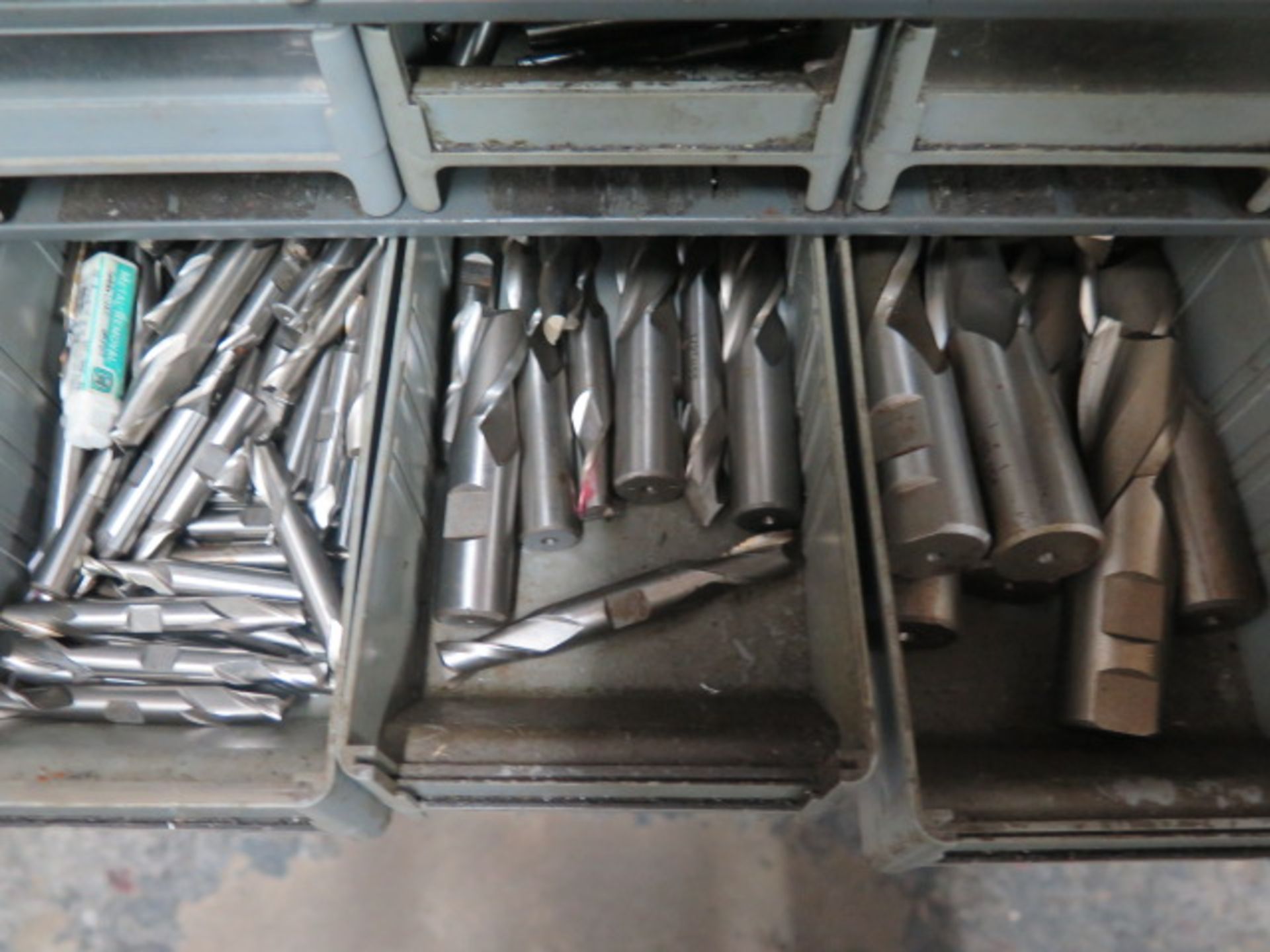Carbide and High Speed Endmills, Carbide Inserts, Mill Slot Cutters and Hardware w/ Cabinets (SOLD - Image 6 of 8