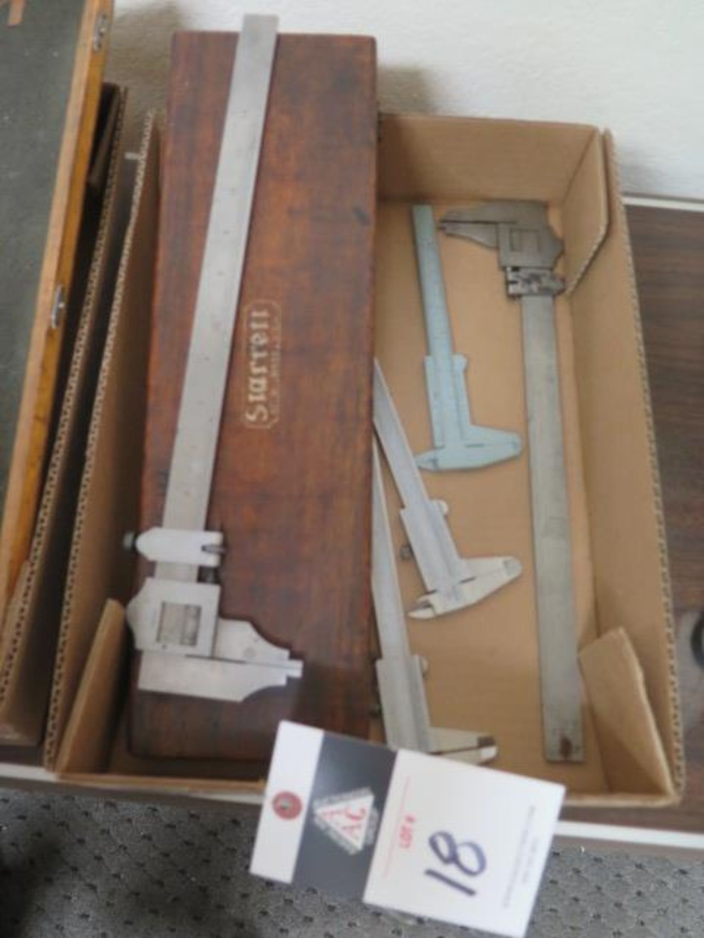 6" and 12" Vernier Calipers (5) (SOLD AS-IS - NO WARRANTY)