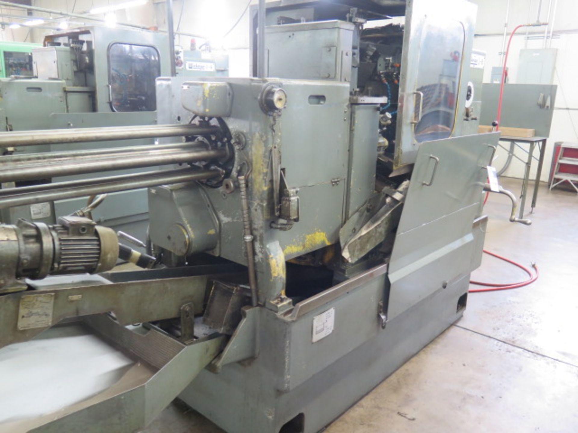 Wickman 5/8”-6 6-Turret Automatic Screw Machine w/ Bar Feed, Chip Auger Coolant (SOLD AS-IS - NO - Image 2 of 15