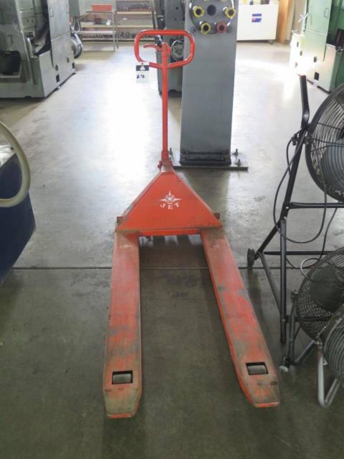 Jet Pallet Jack (SOLD AS-IS - NO WARRANTY)