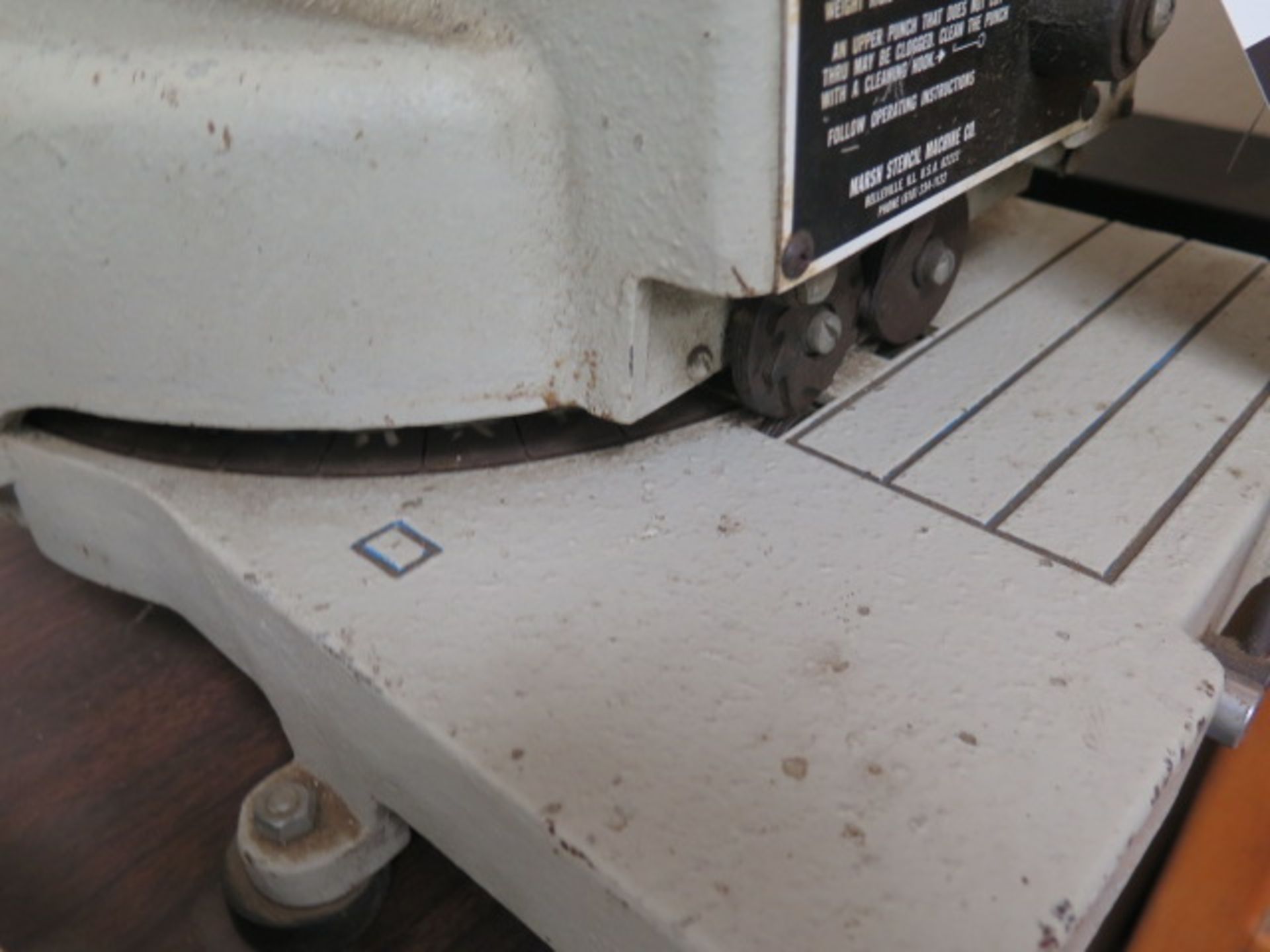 Marsh S-46-R Stencil Cutter (SOLD AS-IS - NO WARRANTY) - Image 3 of 5