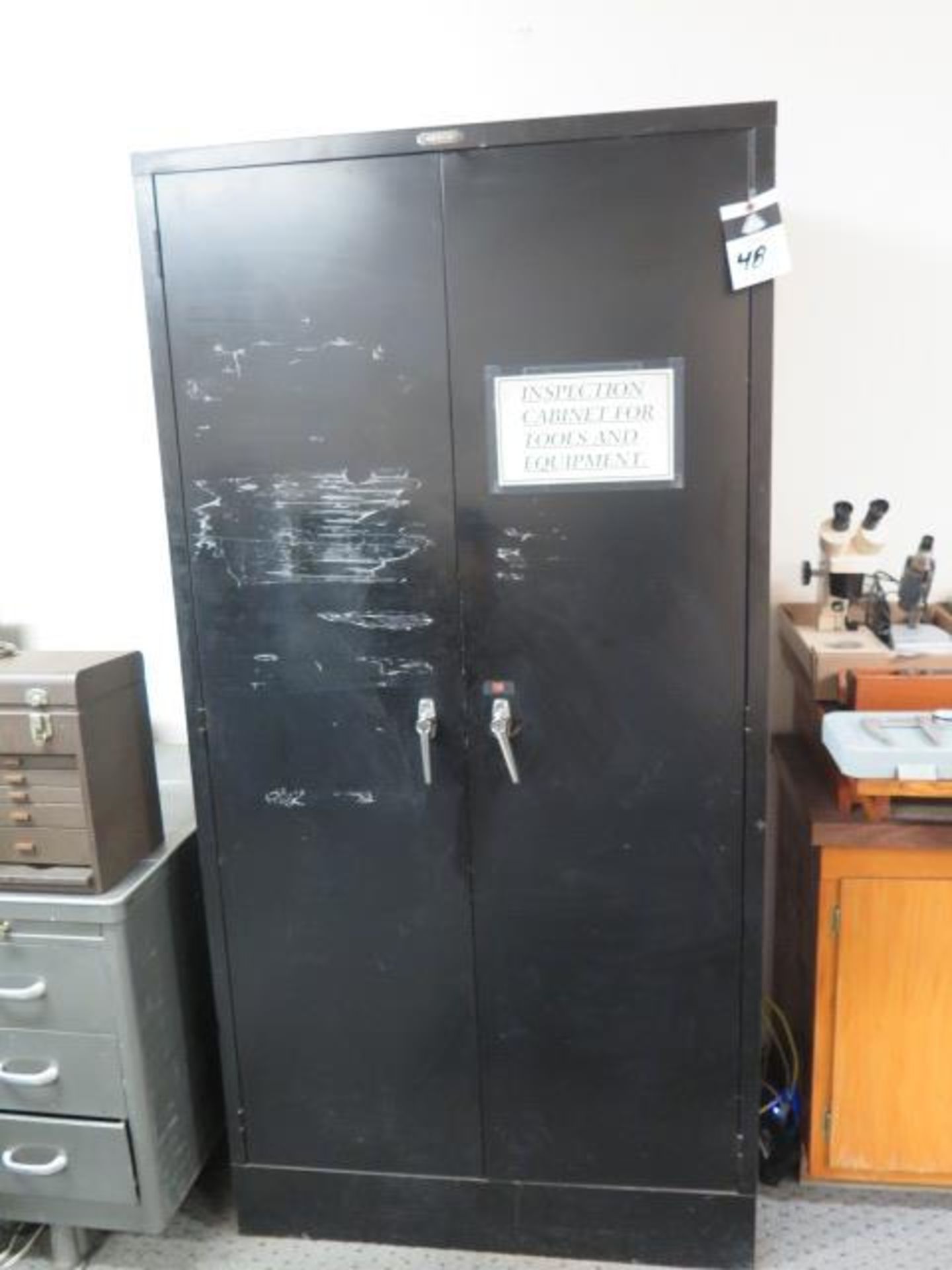 Storage Cabinet w/ Misc (SOLD AS-IS - NO WARRANTY)