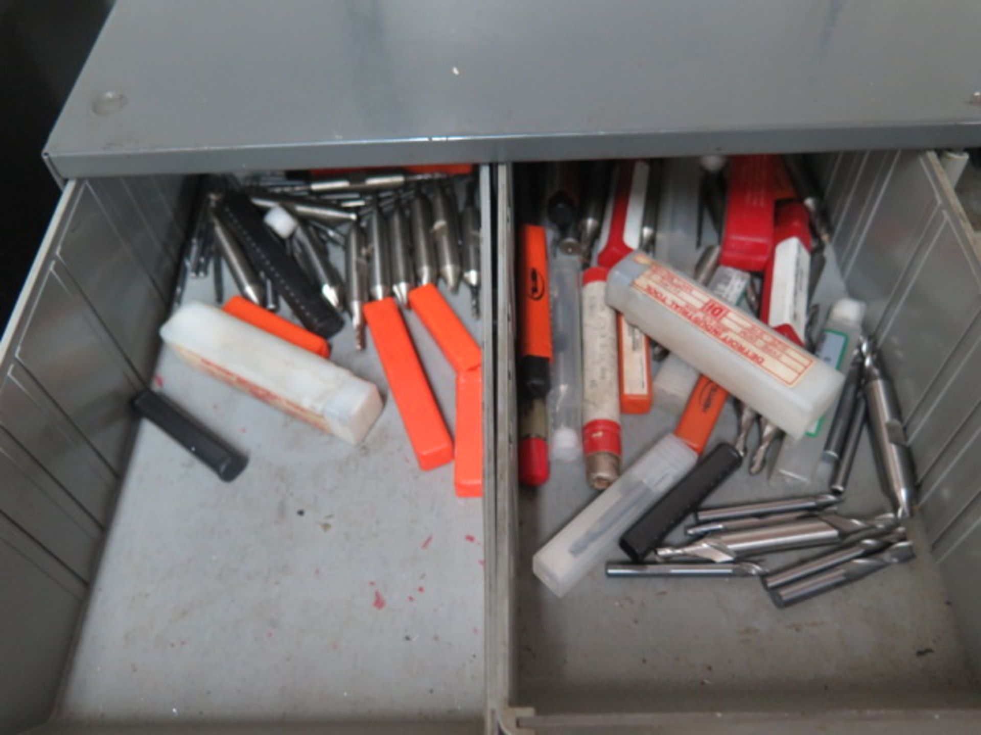 Carbide and High Speed Endmills, Carbide Inserts, Mill Slot Cutters and Hardware w/ Cabinets (SOLD - Image 2 of 8