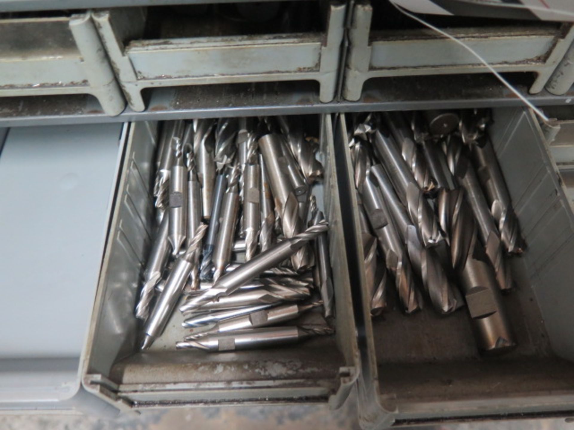 Carbide and High Speed Endmills, Carbide Inserts, Mill Slot Cutters and Hardware w/ Cabinets (SOLD - Image 5 of 8