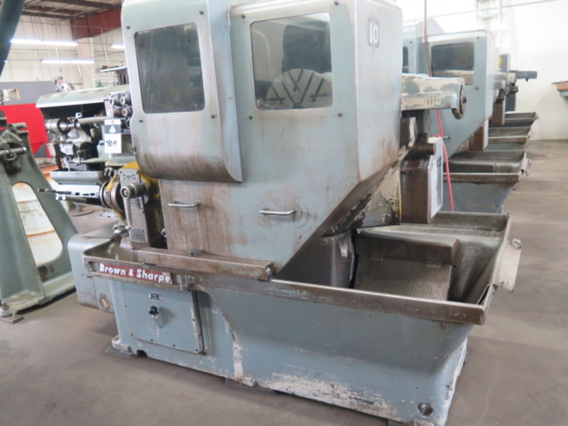 Brown & Sharpe No. 4 Automatic Screw Machine w/ 3-Cross Slides, Rotary Style Turret, SOLD AS IS