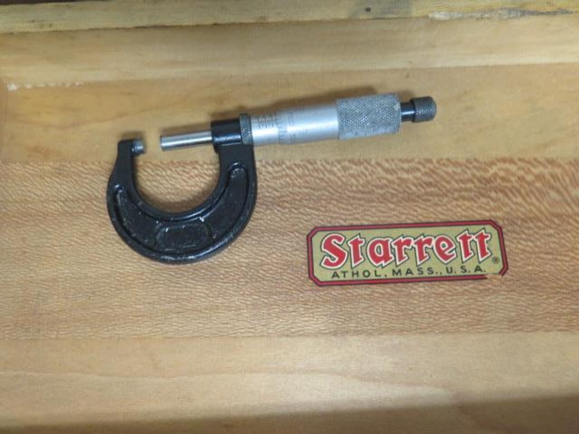 Starrett 0-6" OD Mic Set (SOLD AS-IS - NO WARRANTY) - Image 3 of 3