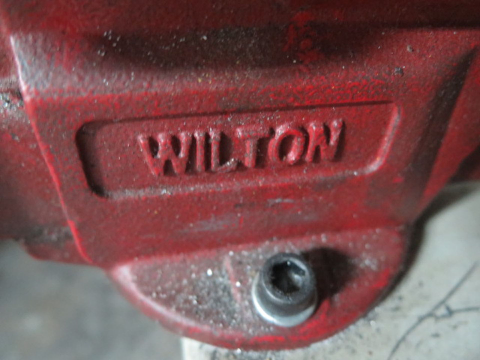 Wilton bench Vise and Steel Shelf (SOLD AS-IS - NO WARRANTY) - Image 4 of 4