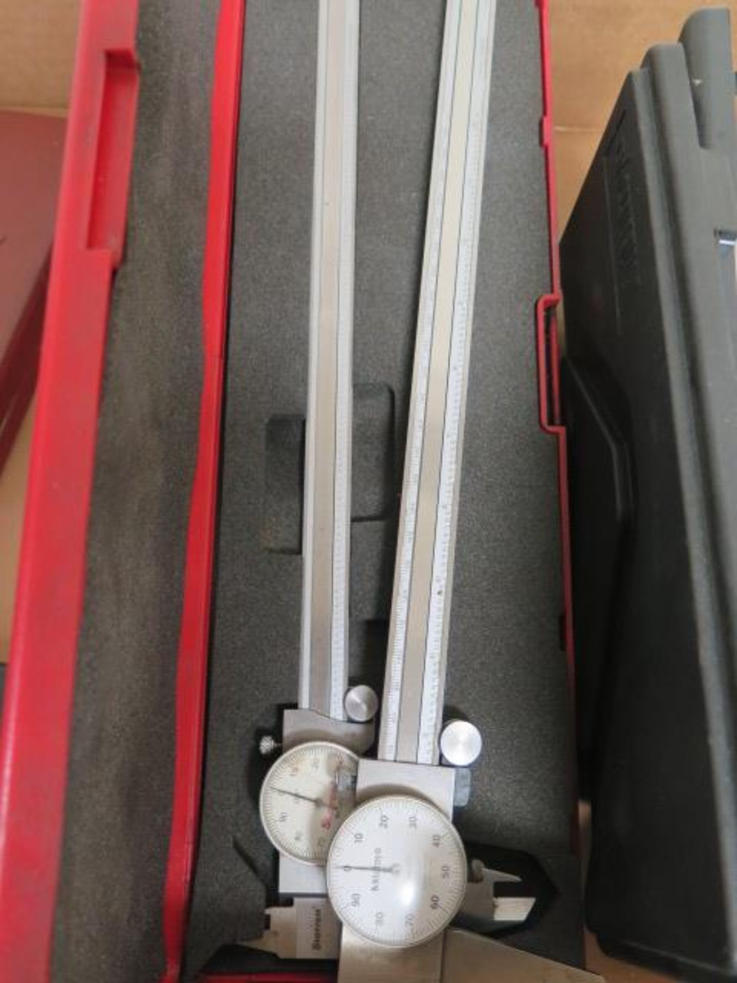 Mitutoyo and Starrett 6" and 12" Dial Calipers (4) (SOLD AS-IS - NO WARRANTY) - Image 2 of 3