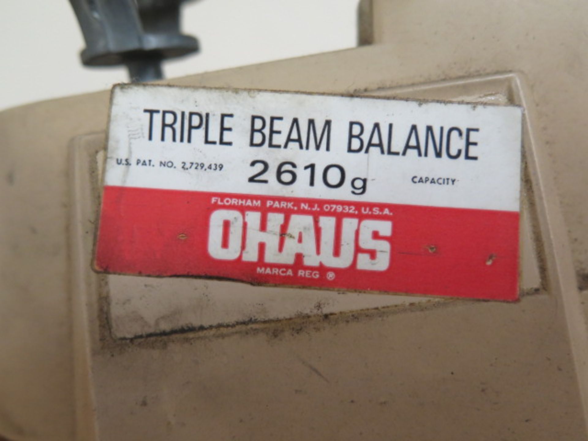 Ohaus Triple-Beam Scale (SOLD AS-IS - NO WARRANTY) - Image 3 of 3