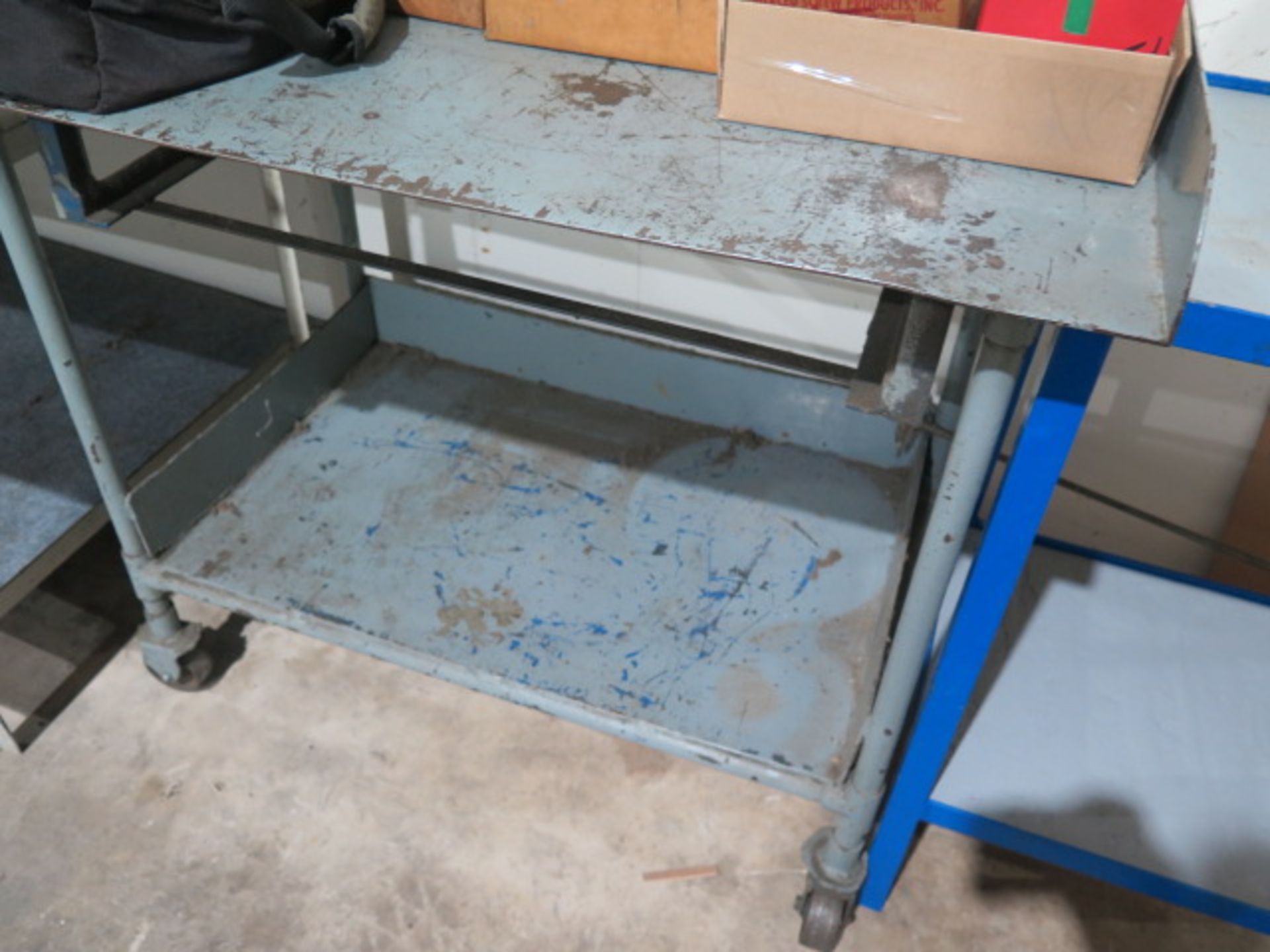 Cart and Table (SOLD AS-IS - NO WARRANTY) - Image 2 of 3