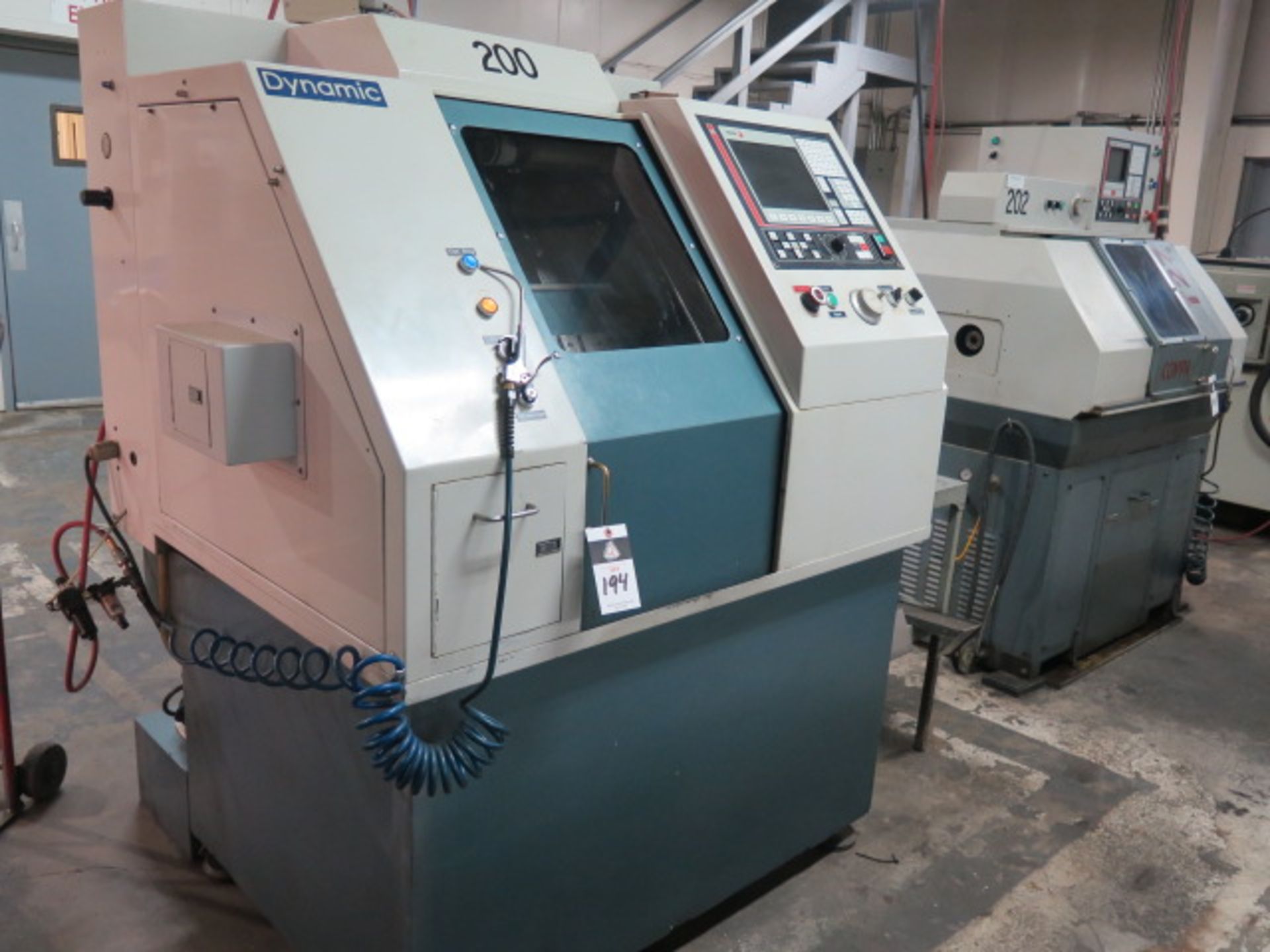 Dynamic GTS-55 CNC Cross Slide Lathe w/ Fagor CNC Controls, 5C Spindle, Coolant (SOLD AS-IS - NO - Image 3 of 14