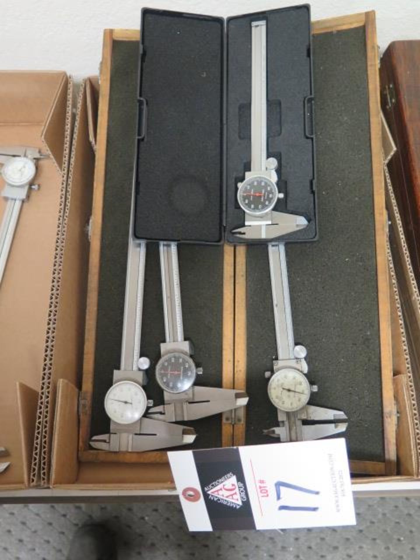 6" and 12" Dial Calipers (4) (SOLD AS-IS - NO WARRANTY)