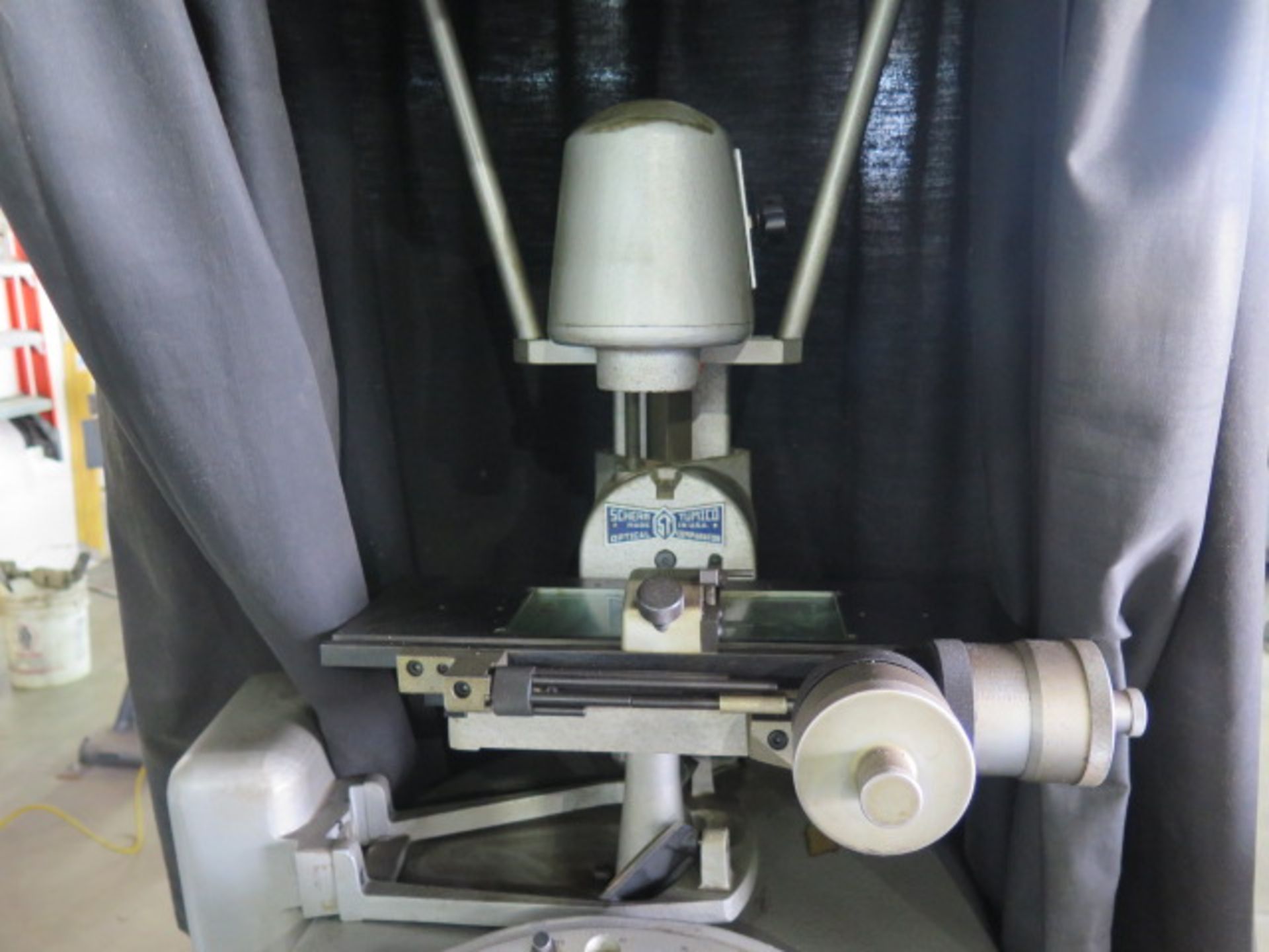 Scherr Tumico Floor Model Optical Comparator w/ Surface and Profile Illumination (SOLD AS-IS - NO - Image 2 of 6