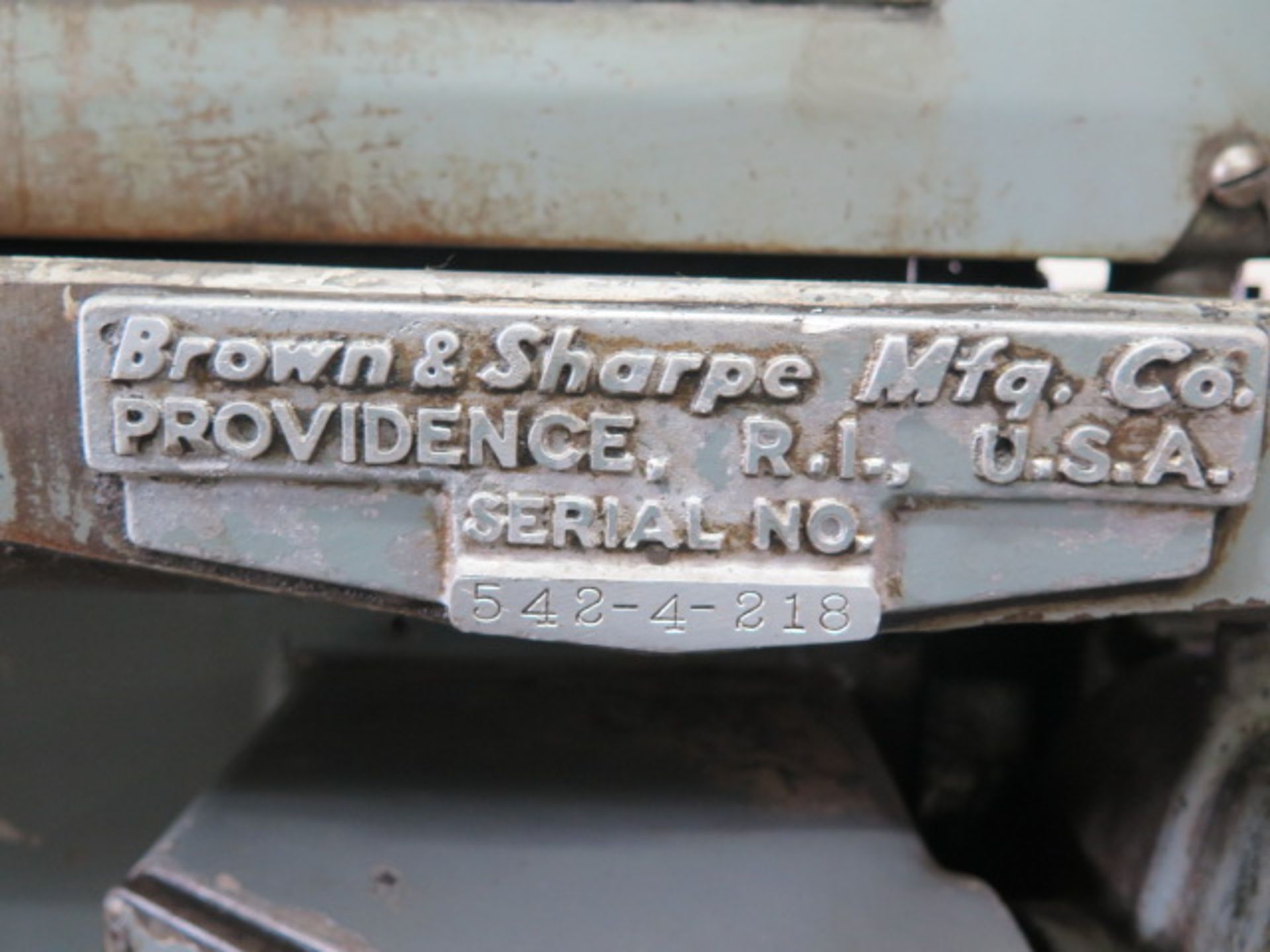 Brown & Sharpe No. 4 Automatic Screw Machine w/ 3-Cross Slides, Rotary Style Turret, SOLD AS IS - Image 14 of 14