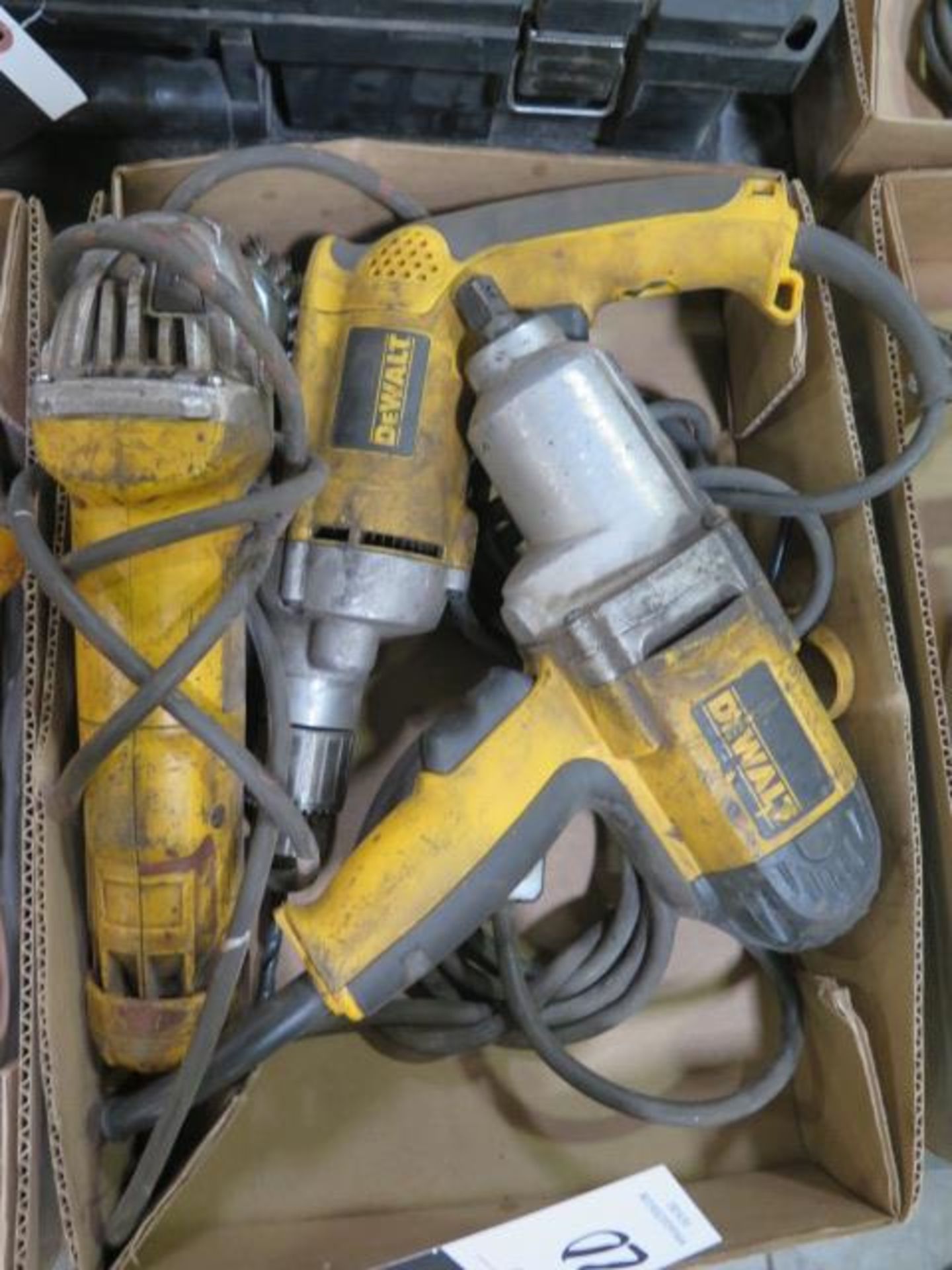 DeWalt Angle Grinder, Drill and Impact (3) (SOLD AS-IS - NO WATRRANTY) - Image 2 of 5