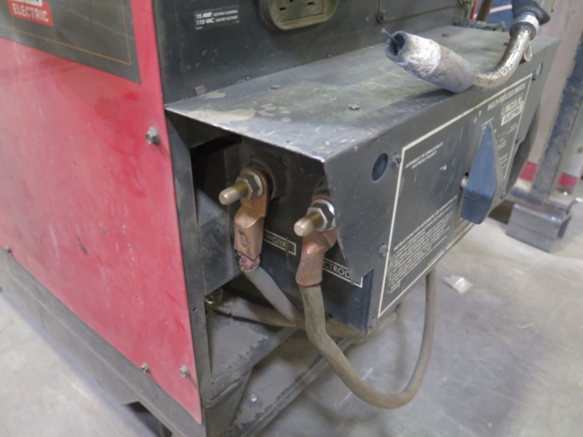 Lincoln DC-600 Arc Welding s/n U1041206274 w/ Multi-Process Switch, Lincoln LN-10, SOLD AS IS - Image 6 of 9