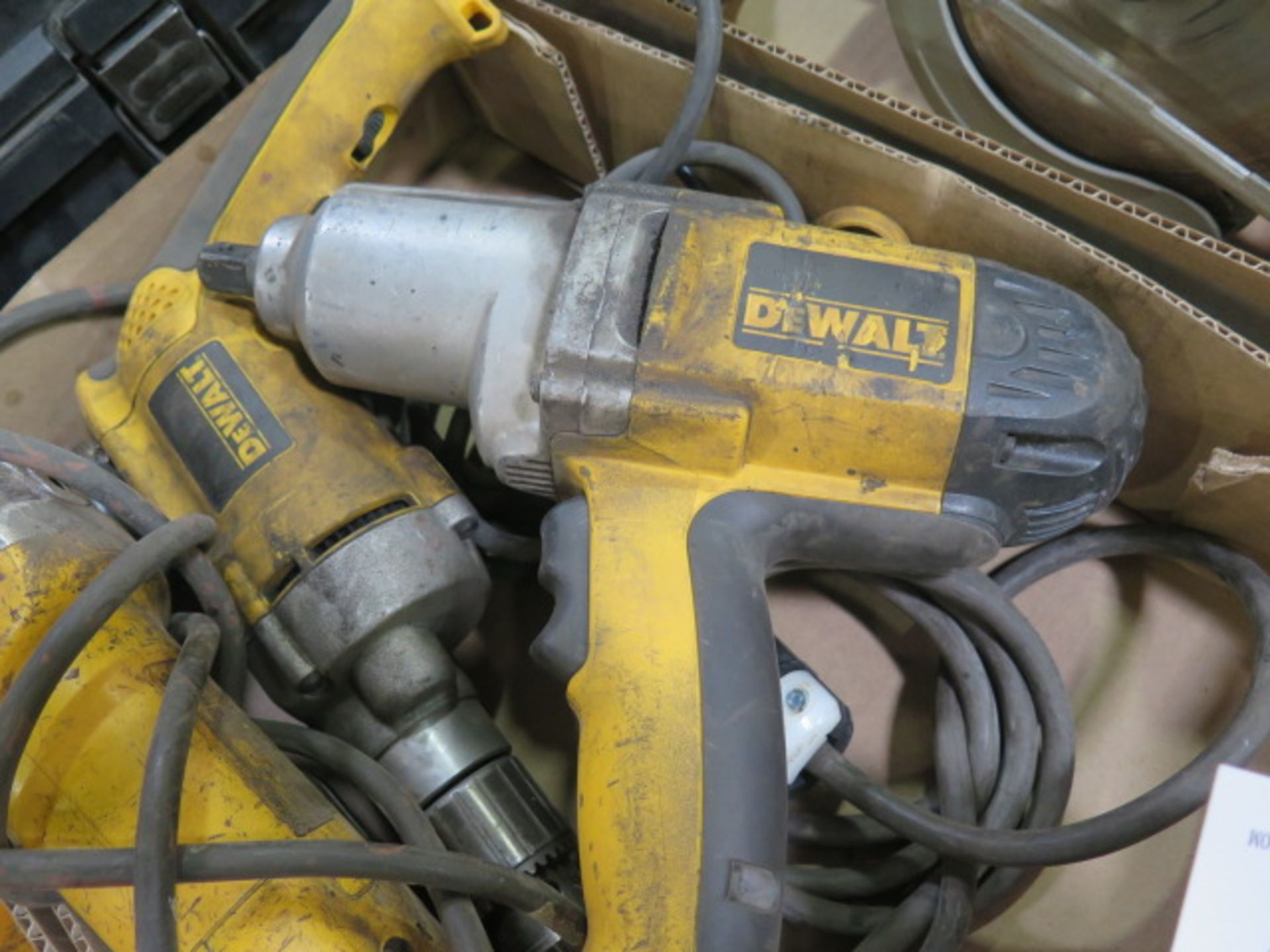 DeWalt Angle Grinder, Drill and Impact (3) (SOLD AS-IS - NO WATRRANTY) - Image 3 of 5