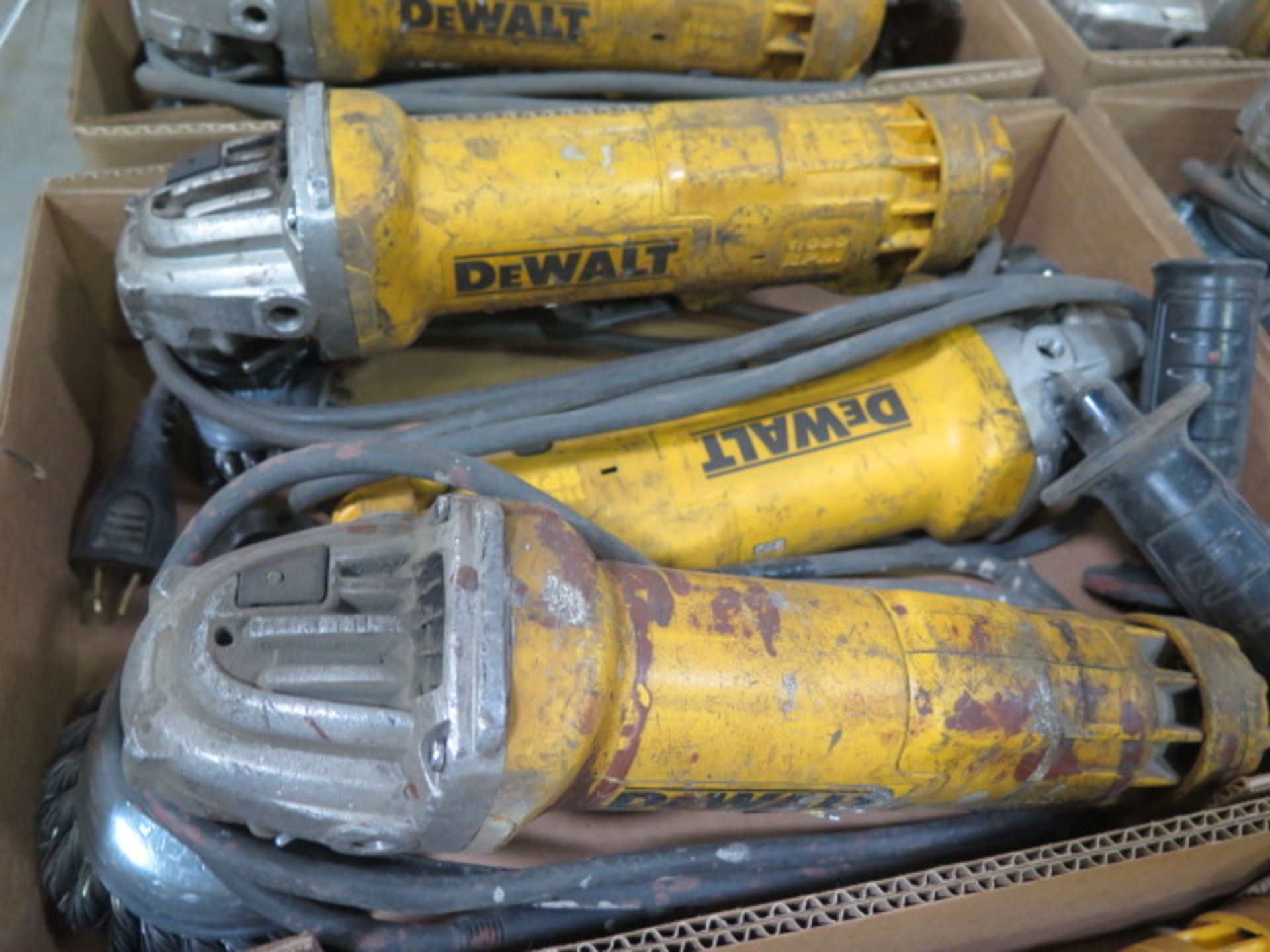 DeWalt Angle Grinders (3) (SOLD AS-IS - NO WATRRANTY) - Image 3 of 6