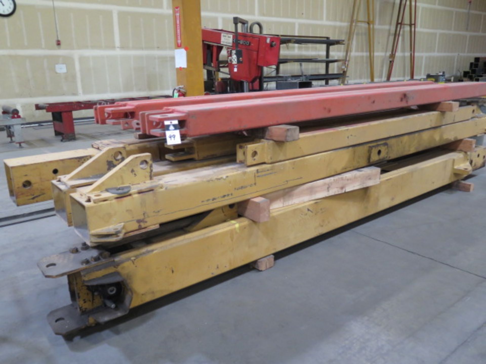 50 Ton Hydraulic Gantry Machinery Lift (SOLD AS-IS - NO WATRRANTY) - Image 3 of 20