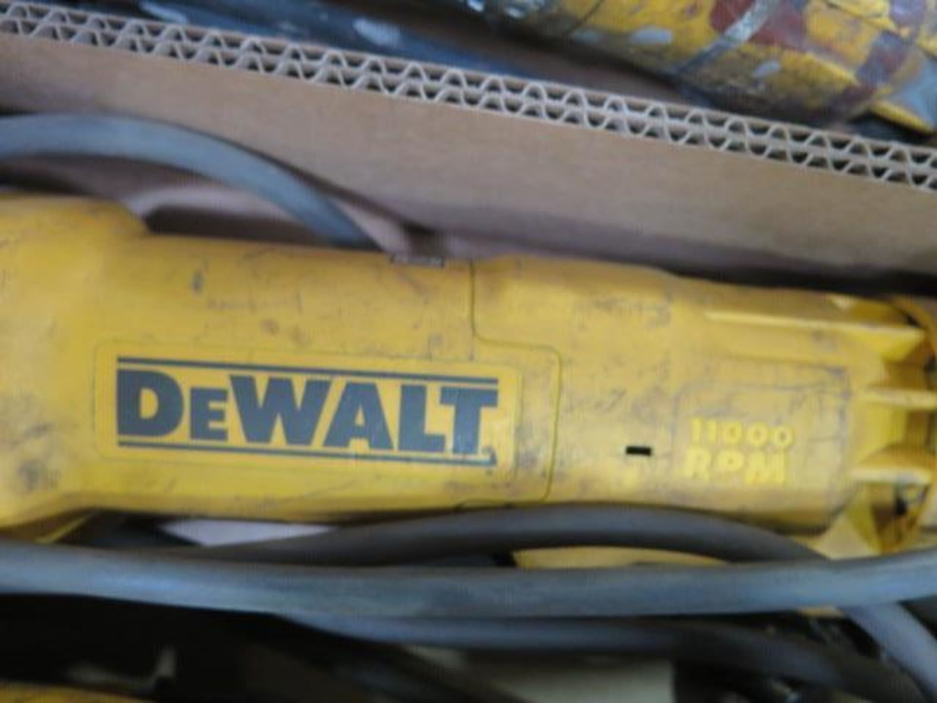 DeWalt Angle Grinders (3) (SOLD AS-IS - NO WATRRANTY) - Image 5 of 6