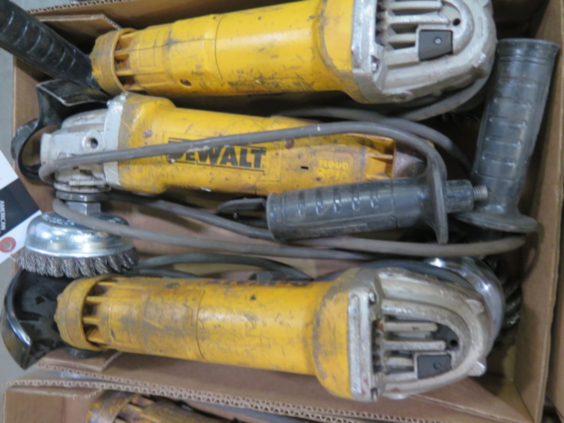 DeWalt Angle Grinders (3) (SOLD AS-IS - NO WATRRANTY) - Image 2 of 6