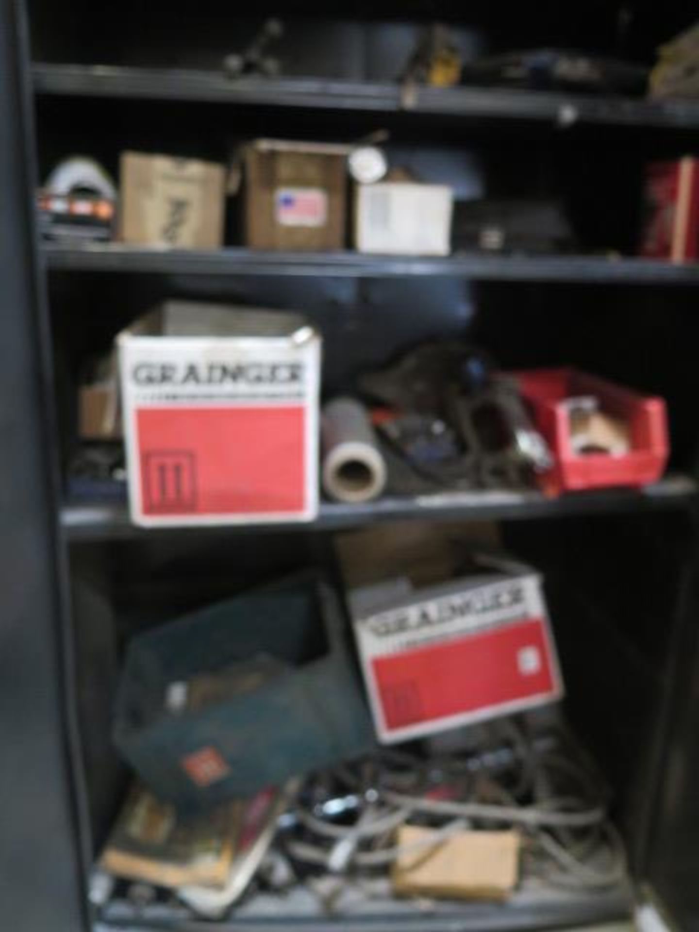 Storage Cabinets (3) w/ Misc Contents (SOLD AS-IS - NO WATRRANTY) - Image 3 of 4