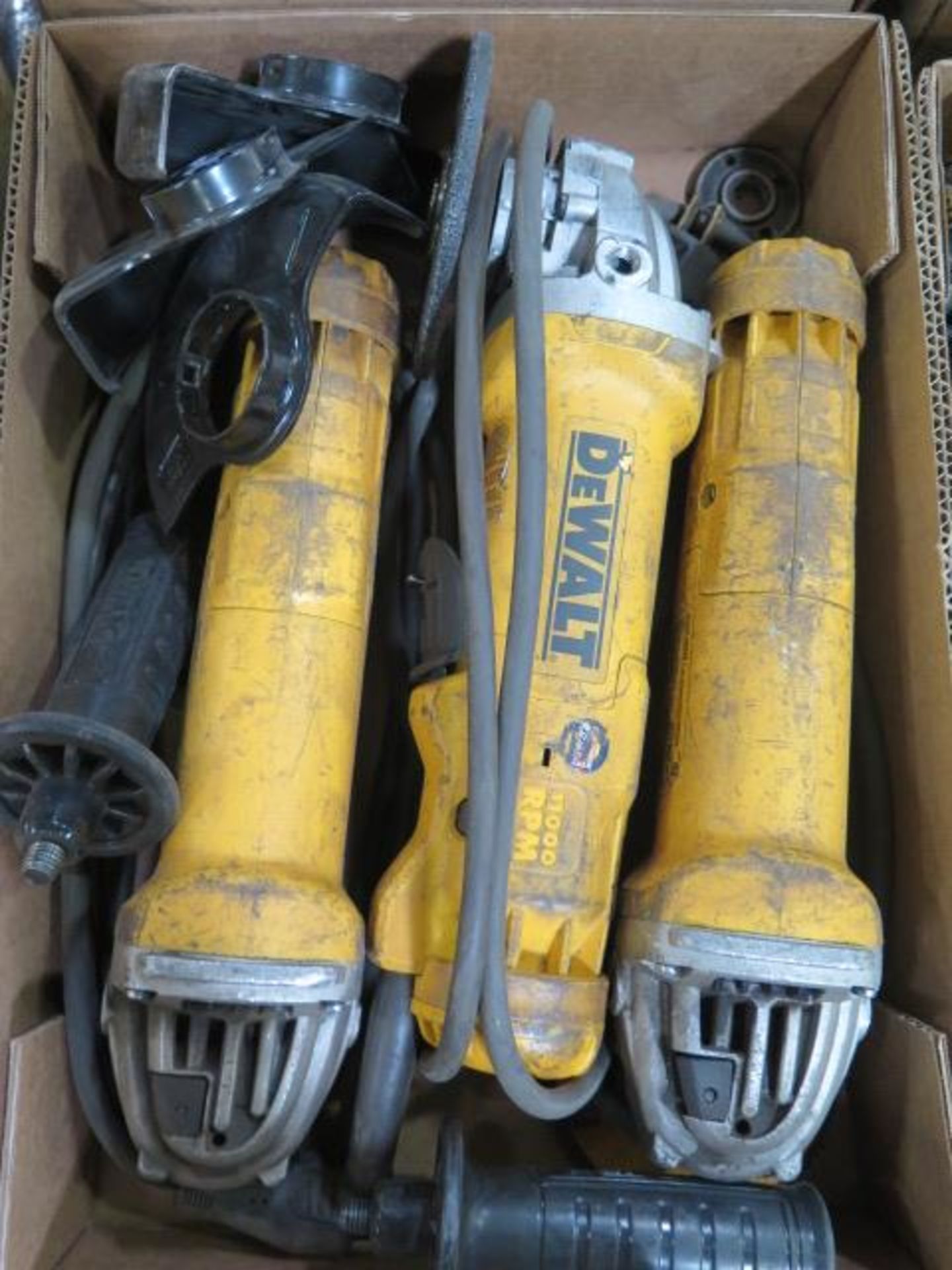 DeWalt Angle Grinders (3) (SOLD AS-IS - NO WATRRANTY) - Image 2 of 4