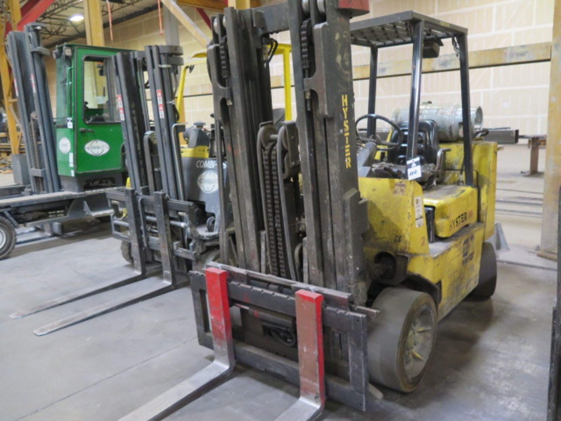 Hyster S80XL BCS 8000 Lb Cap LPG Forklift s/n D004D03282U w/ 3-Stage, 172” Lift Height, SOLD AS IS - Image 3 of 16
