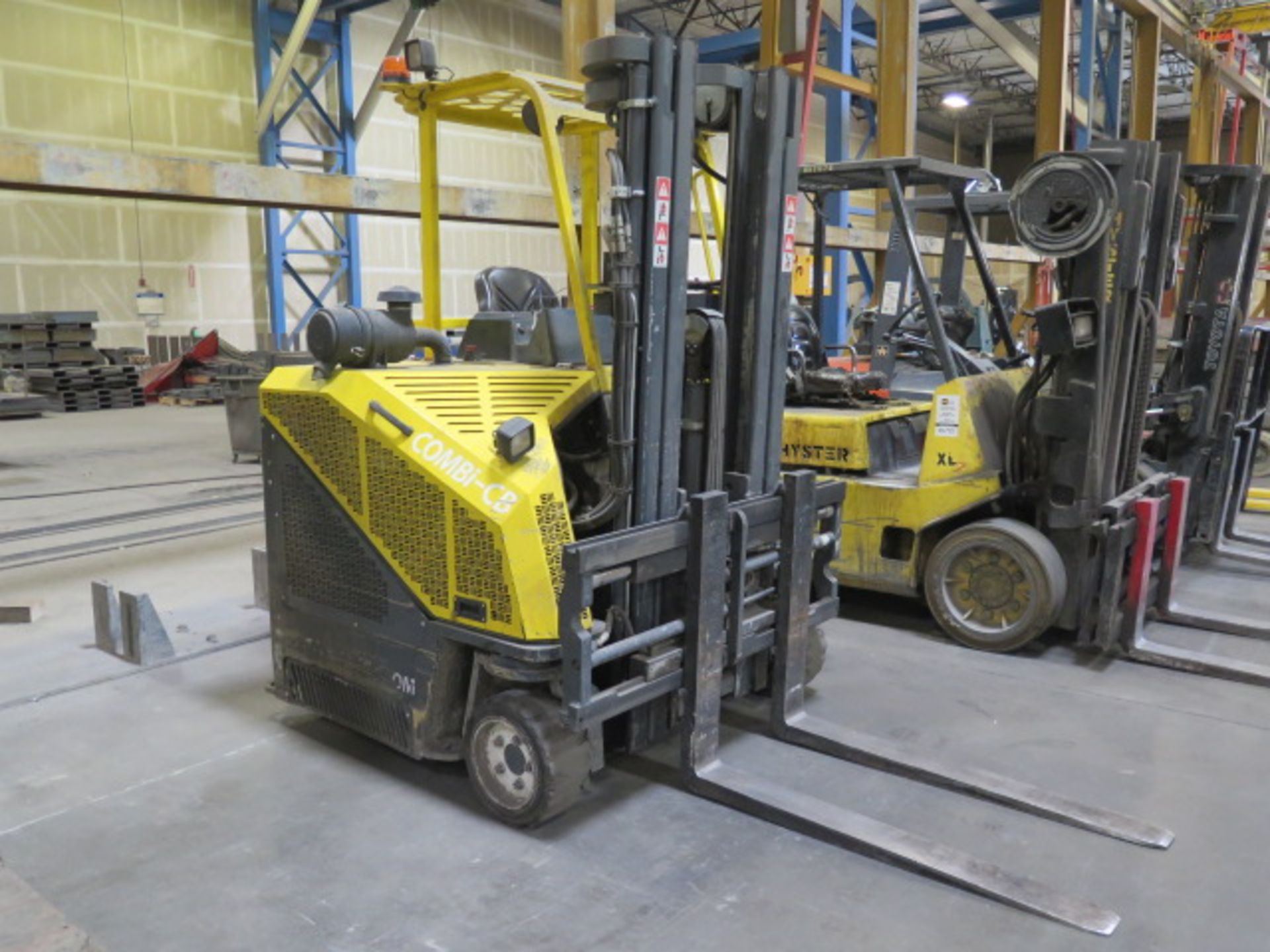 2017 CombiLift C6000CB 6,000 Lb Cap LPG Comb Forklift s/n 34957 w/ Multi-Directional, SOLD AS IS