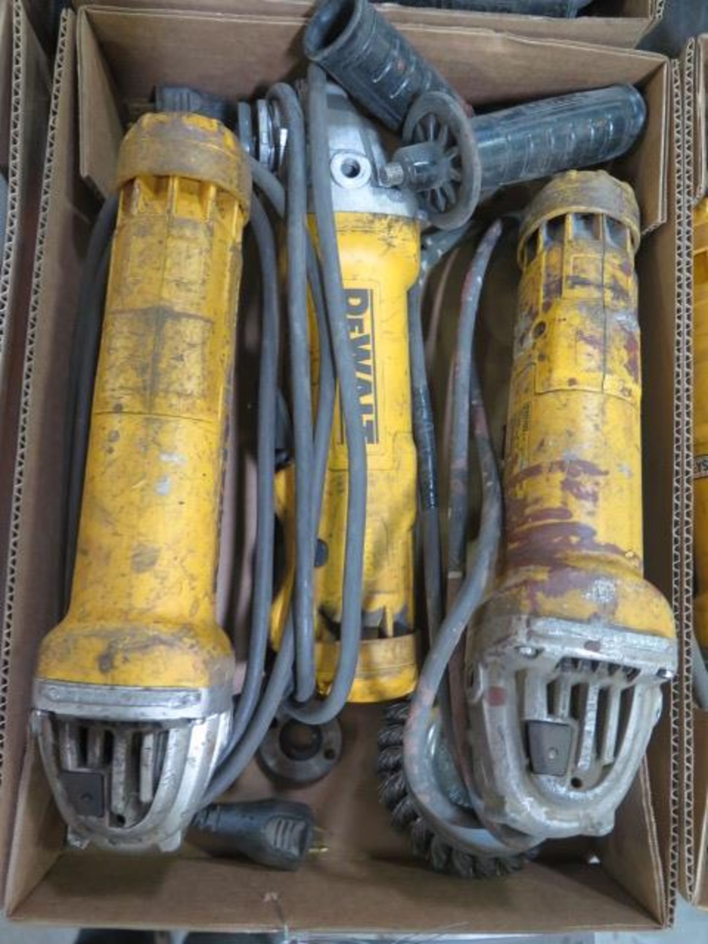 DeWalt Angle Grinders (3) (SOLD AS-IS - NO WATRRANTY) - Image 2 of 6