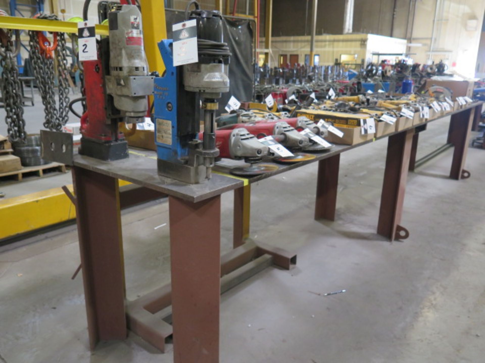 33" x 30' x 3/4" Heavy Duty Steel Table (SOLD AS-IS - NO WATRRANTY) - Image 2 of 5