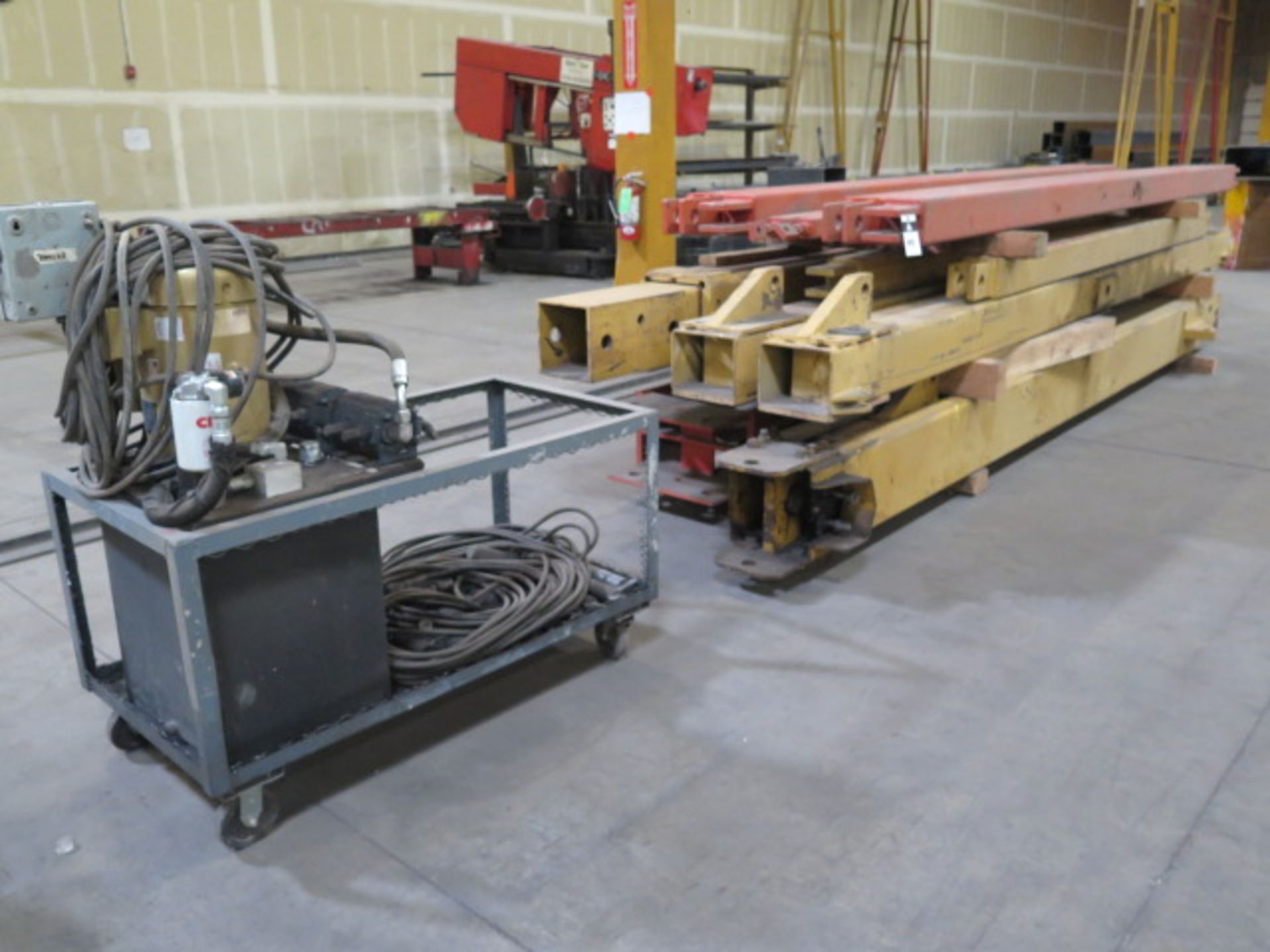 50 Ton Hydraulic Gantry Machinery Lift (SOLD AS-IS - NO WATRRANTY) - Image 2 of 20