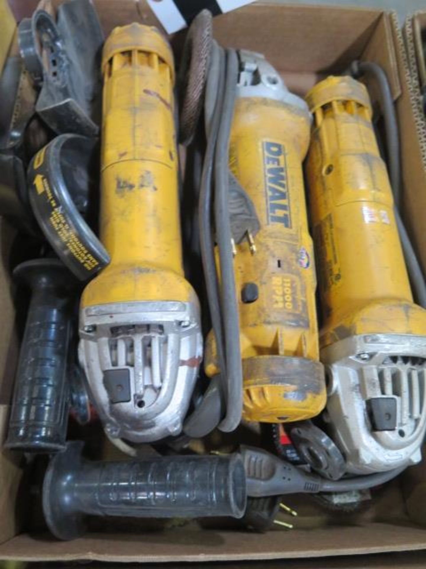 DeWalt Angle Grinders (3) (SOLD AS-IS - NO WATRRANTY) - Image 2 of 5