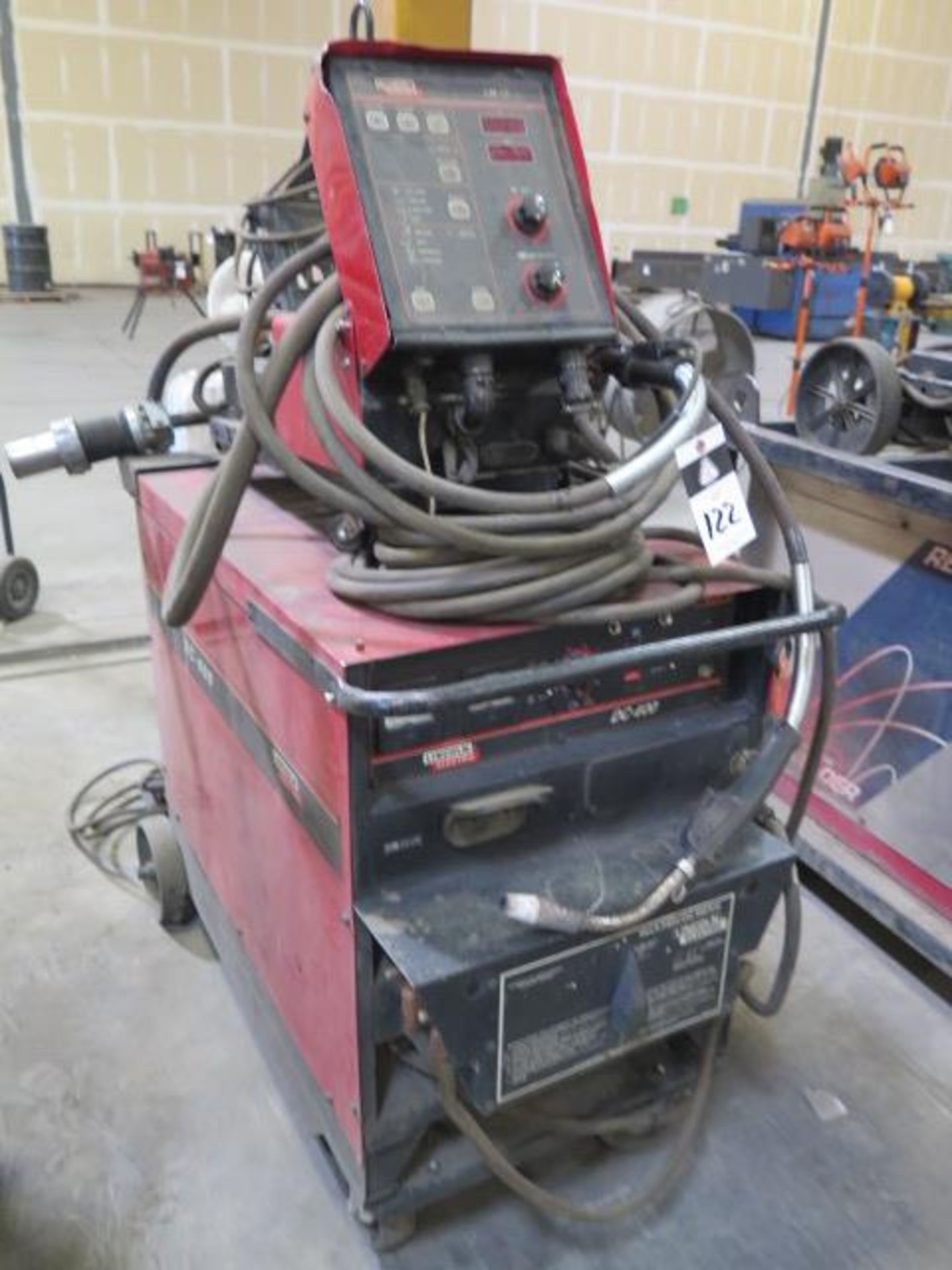 Lincoln DC-600 Arc Welding s/n U1041206274 w/ Multi-Process Switch, Lincoln LN-10, SOLD AS IS - Image 2 of 9