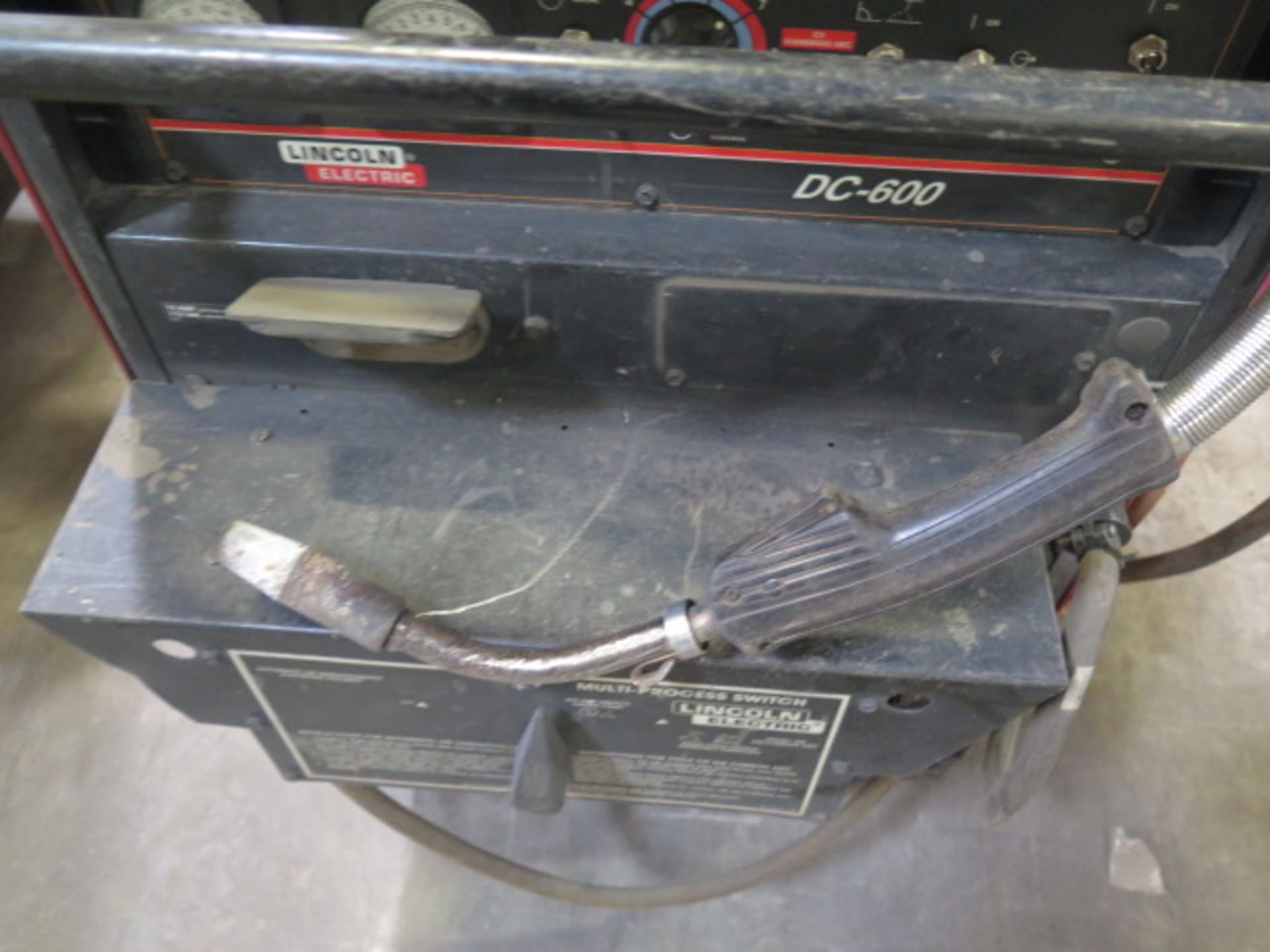 Lincoln DC-600 Arc Welding s/n U1041206274 w/ Multi-Process Switch, Lincoln LN-10, SOLD AS IS - Image 7 of 9