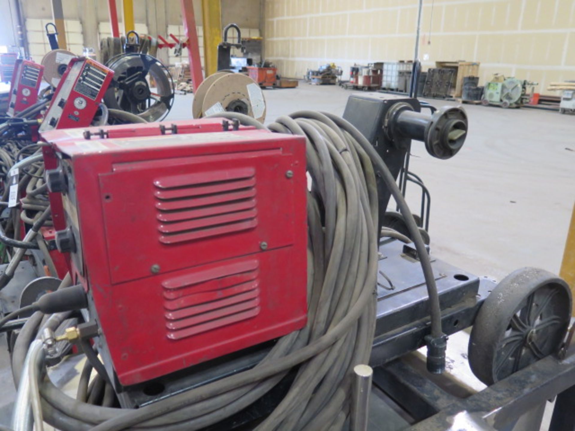 Lincoln DC-600 CV/CC Arc Welding Power Source s/n U1060343400 w/ Lincoln LN-8 Wire Feeder SOLD AS IS - Image 6 of 8