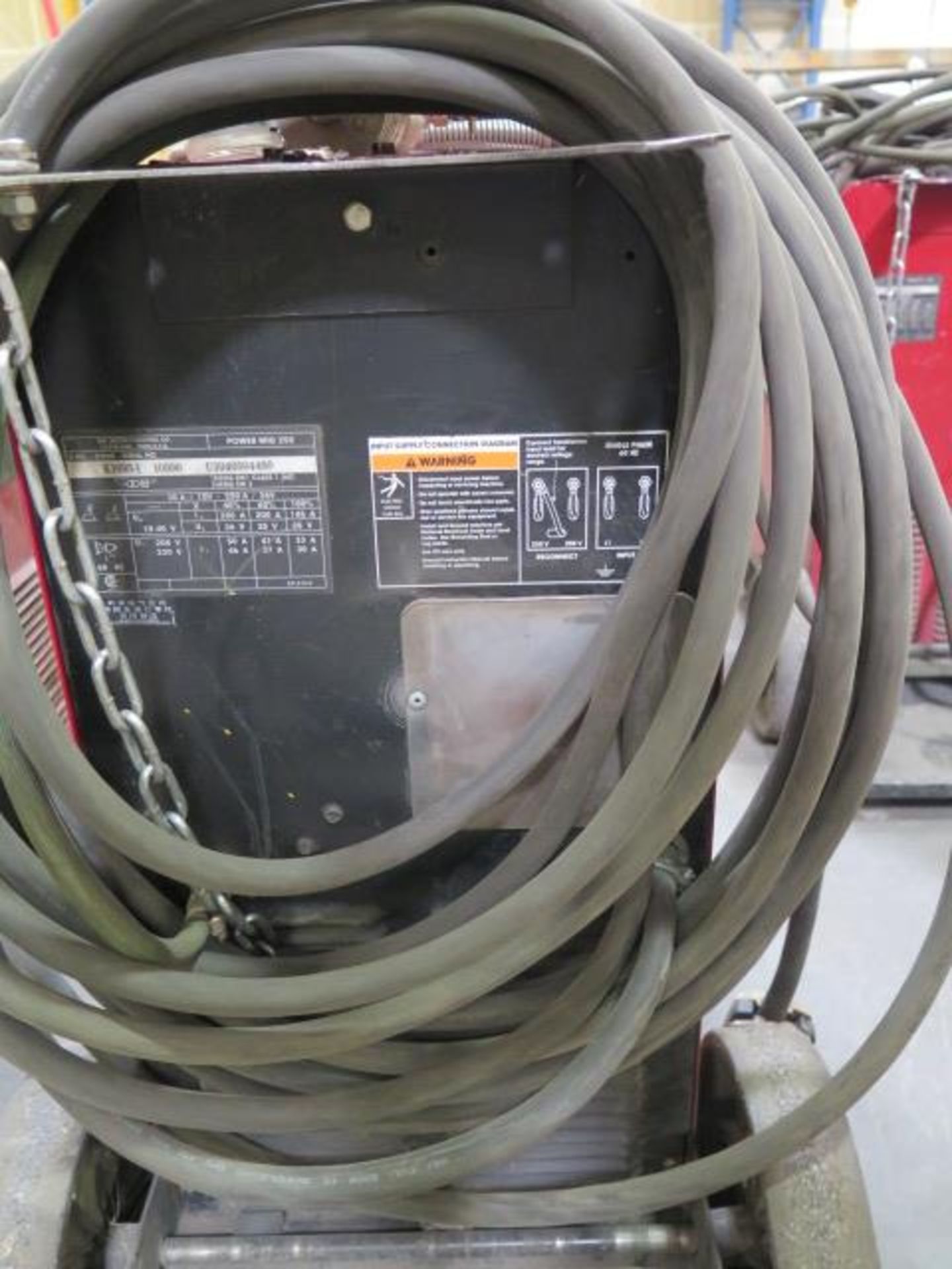 Lincoln Power MIG 255 MIG Welding Power Source s/n U1040504480 (SOLD AS-IS - NO WATRRANTY) - Image 6 of 8