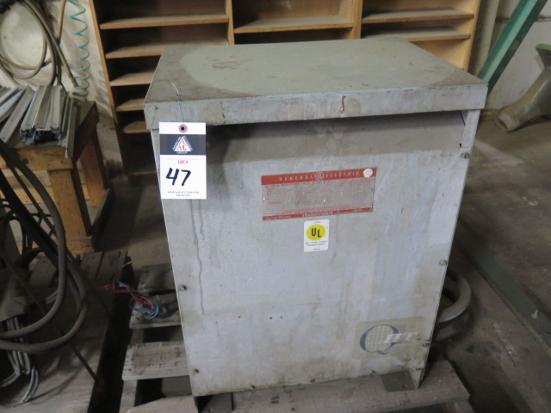 GE 45kVA Transformer (SOLD AS-IS - NO WARRANTY)