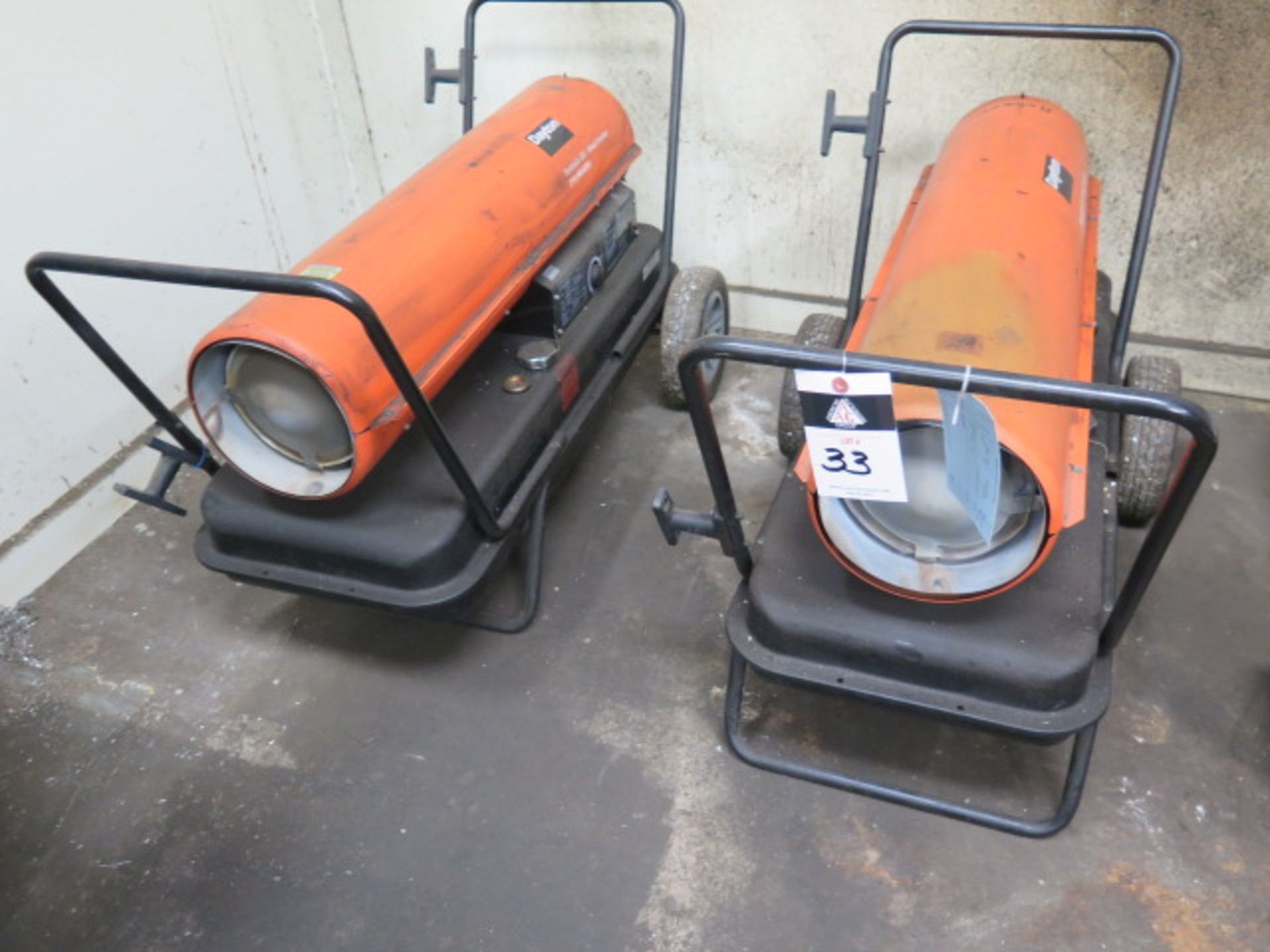 Dayton Kerosene Heaters (2) (SOLD AS-IS - NO WARRANTY)