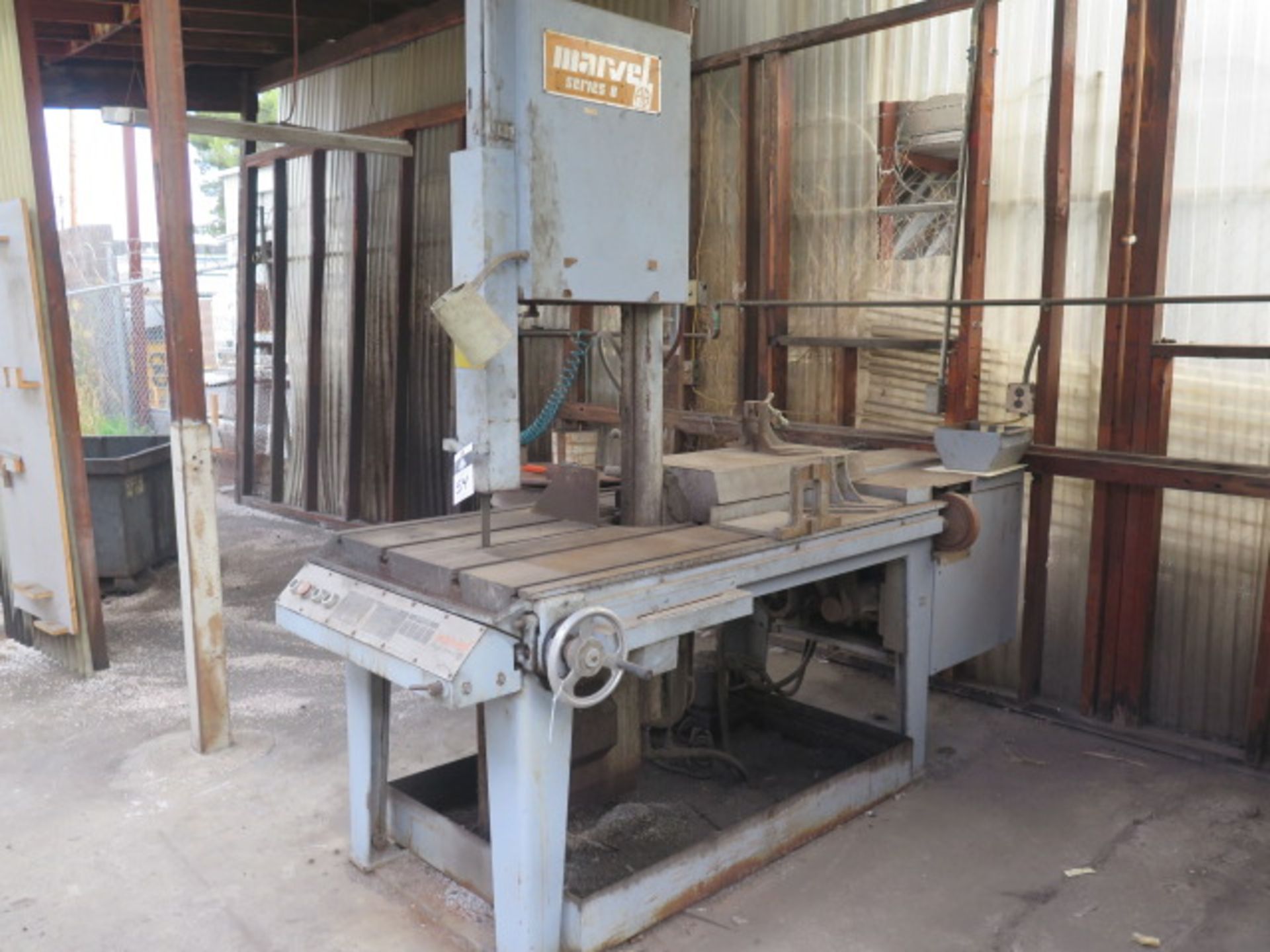 Marvel / Armstrong-Blum MK-1 18” Vertical Miter Band Saw s/n 82217-W (SOLD AS-IS - NO WARRANTY) - Image 2 of 9