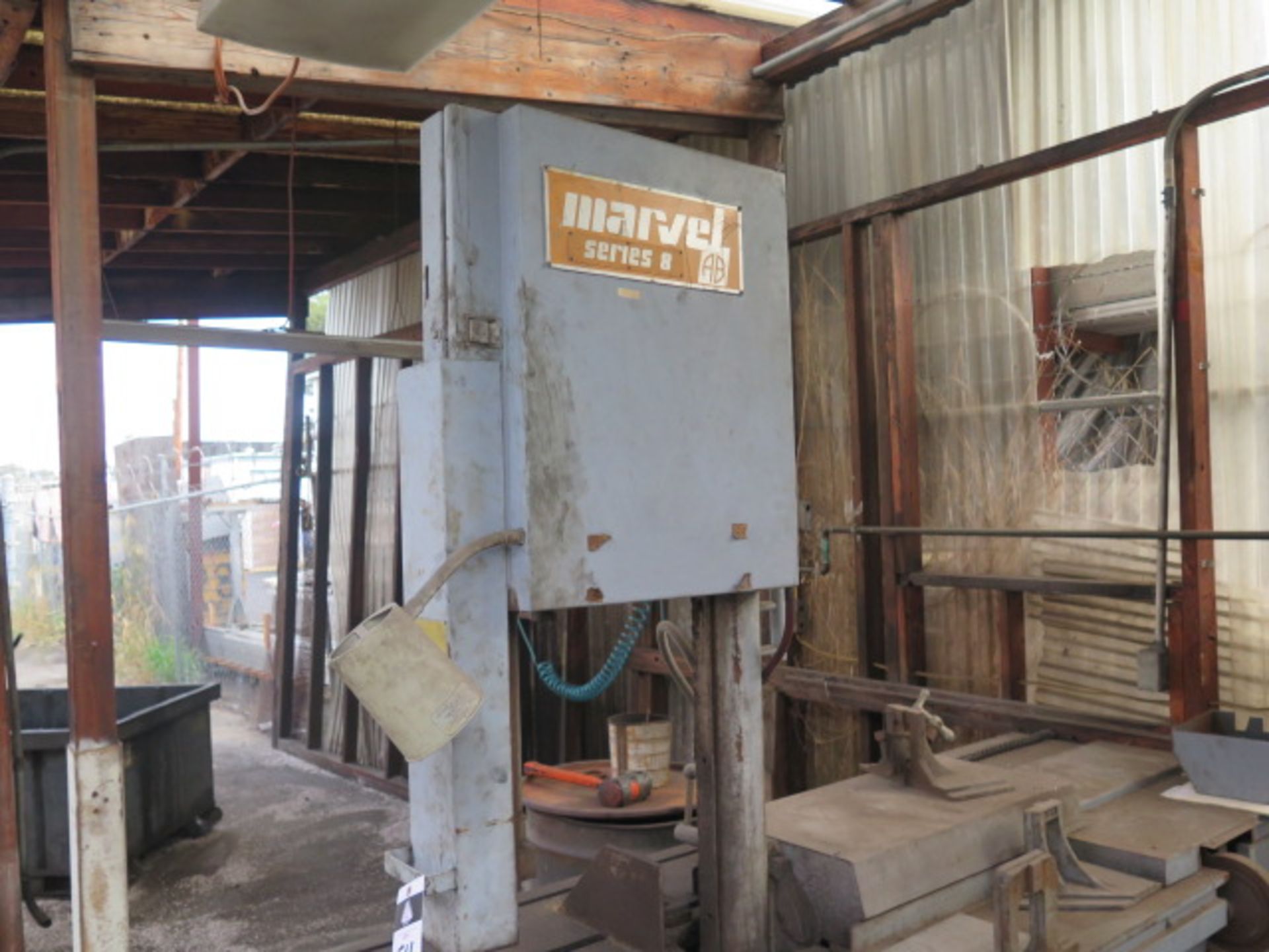 Marvel / Armstrong-Blum MK-1 18” Vertical Miter Band Saw s/n 82217-W (SOLD AS-IS - NO WARRANTY) - Image 3 of 9