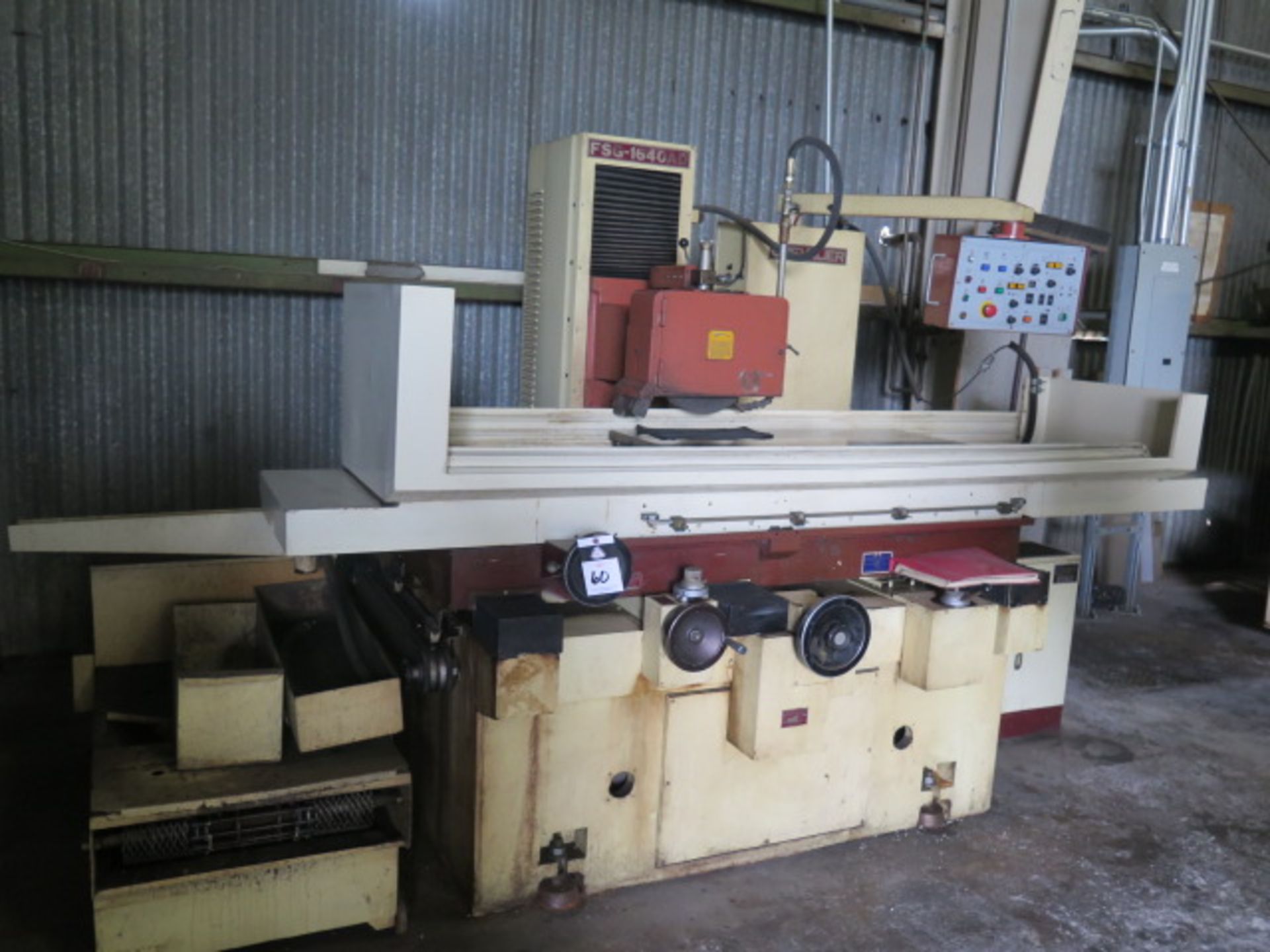 Chevalier FSG-1640AD 16” x 40” Auto Surface Grinder s/n G478004 w/ Chevalier Controls, SOLD AS IS - Image 3 of 12