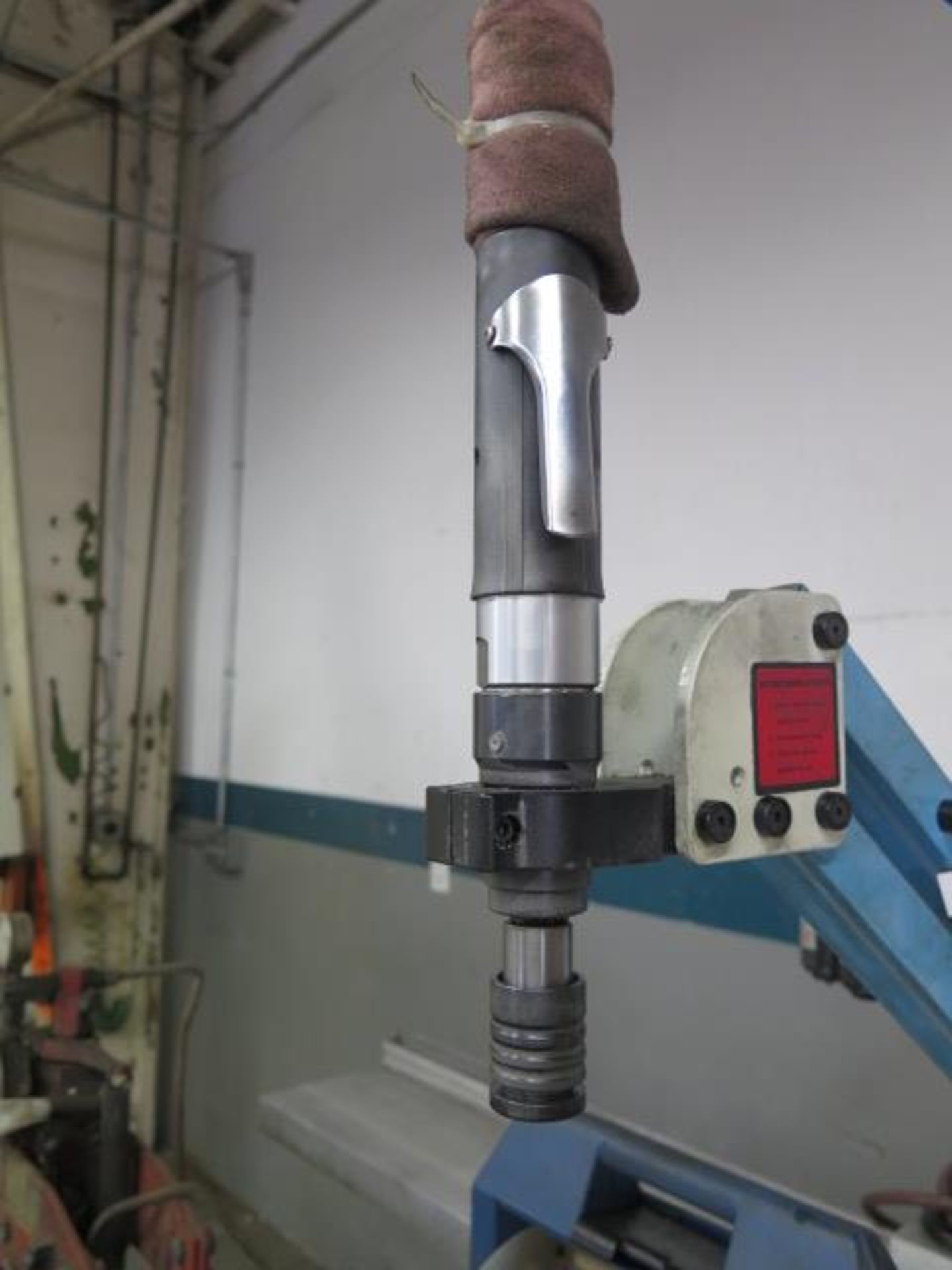 Pneumatic Straight Hole Tapper w/ Arm, 12’ Rail System (SOLD AS-IS - NO WARRANTY) - Image 4 of 8