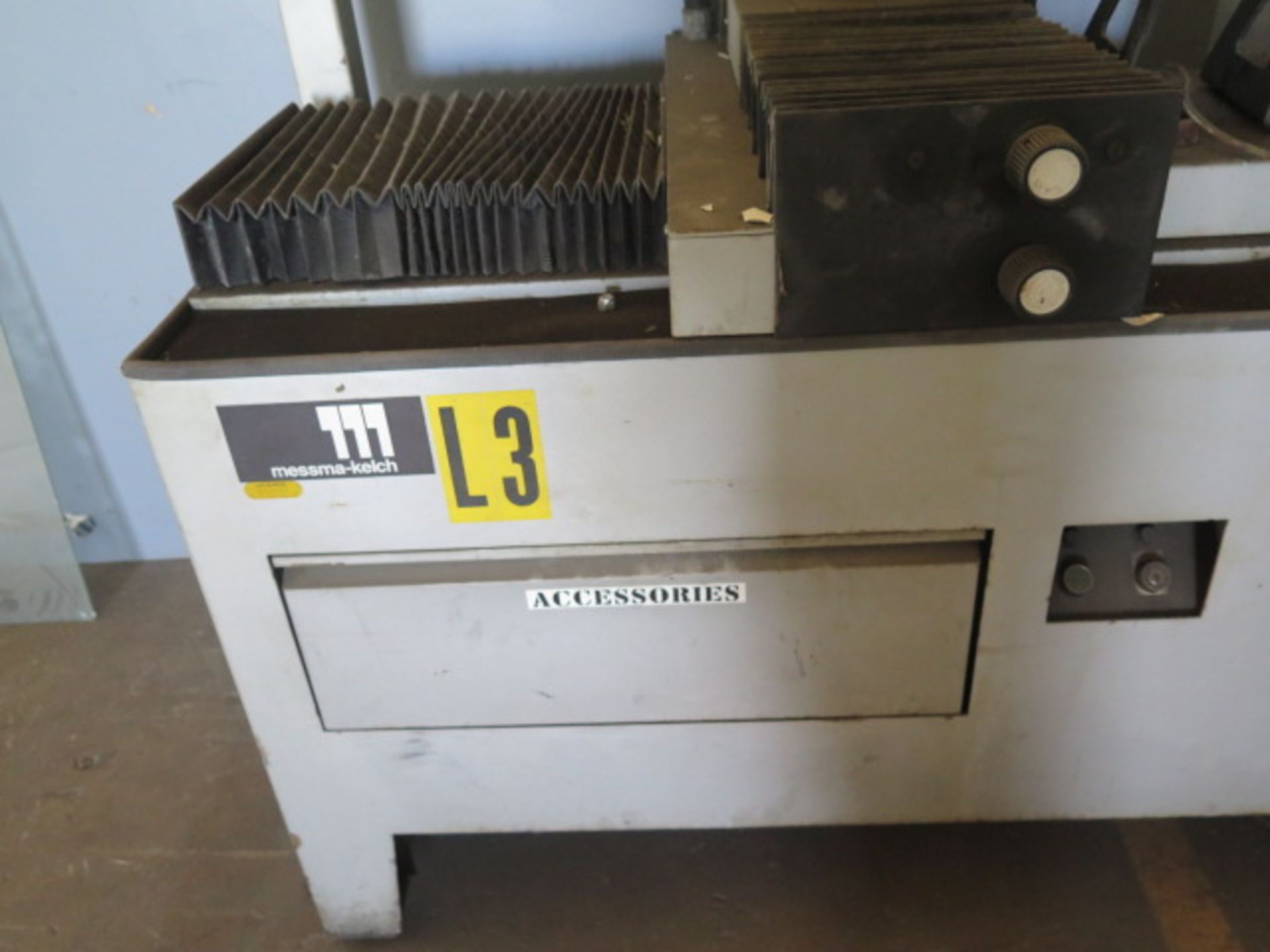 Messma-Kelch “Mini V” Tool Presetter w/ Messma Dig Controls, 40-Taper and 50-Taper, SOLD AS IS - Image 10 of 12