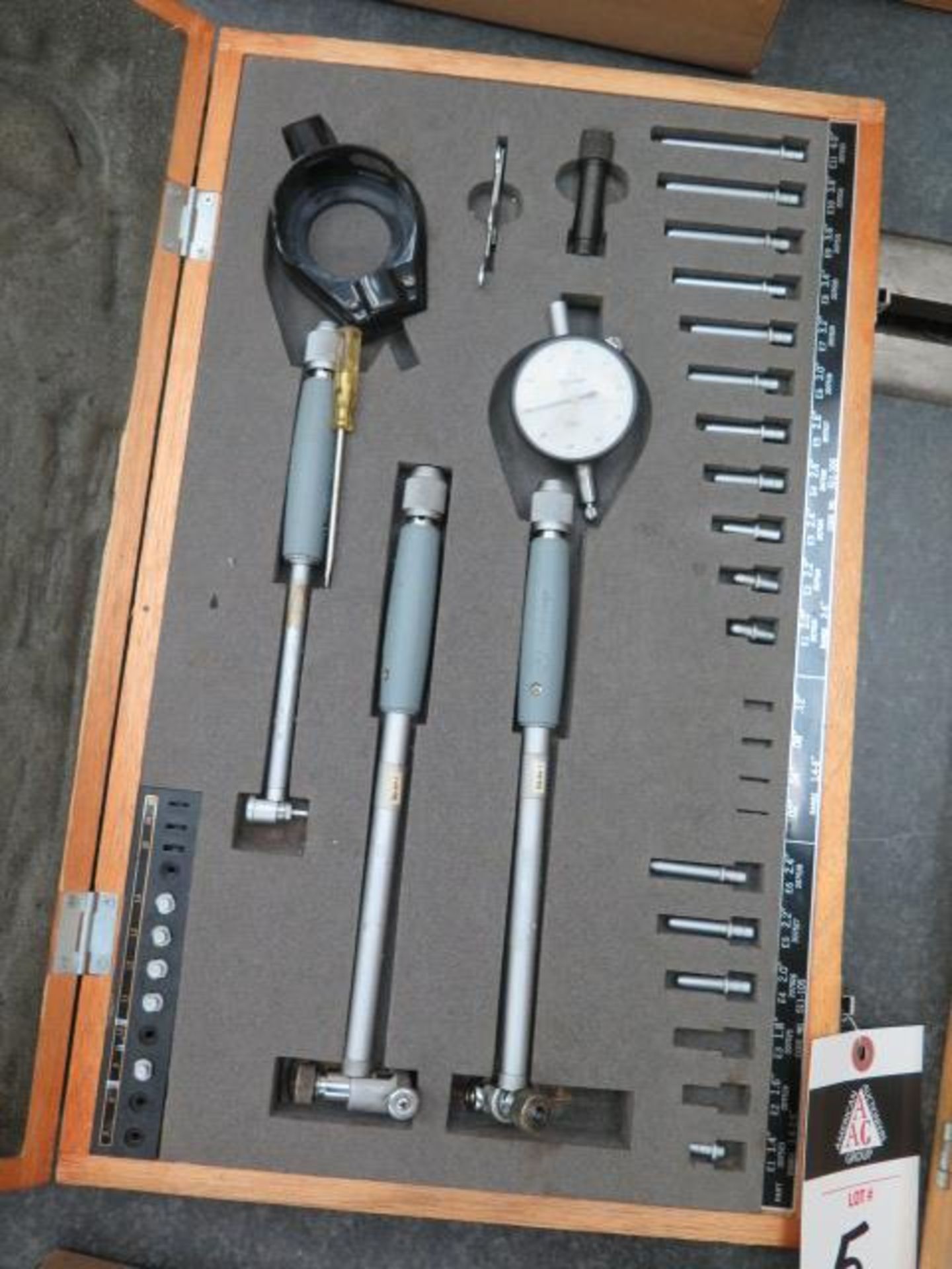 Mitutoyo .7”-4.0” Dial Bore Gage Set (SOLD AS-IS - NO WARRANTY) - Image 2 of 3