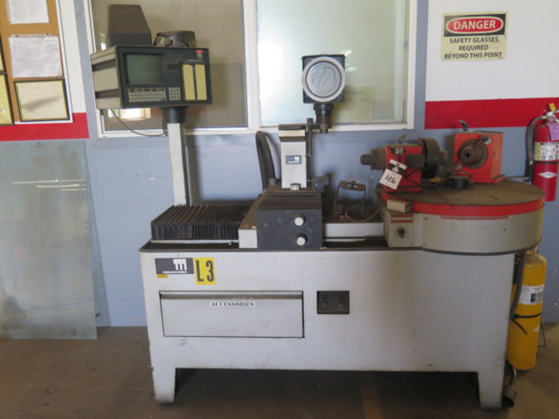 Messma-Kelch “Mini V” Tool Presetter w/ Messma Dig Controls, 40-Taper and 50-Taper, SOLD AS IS